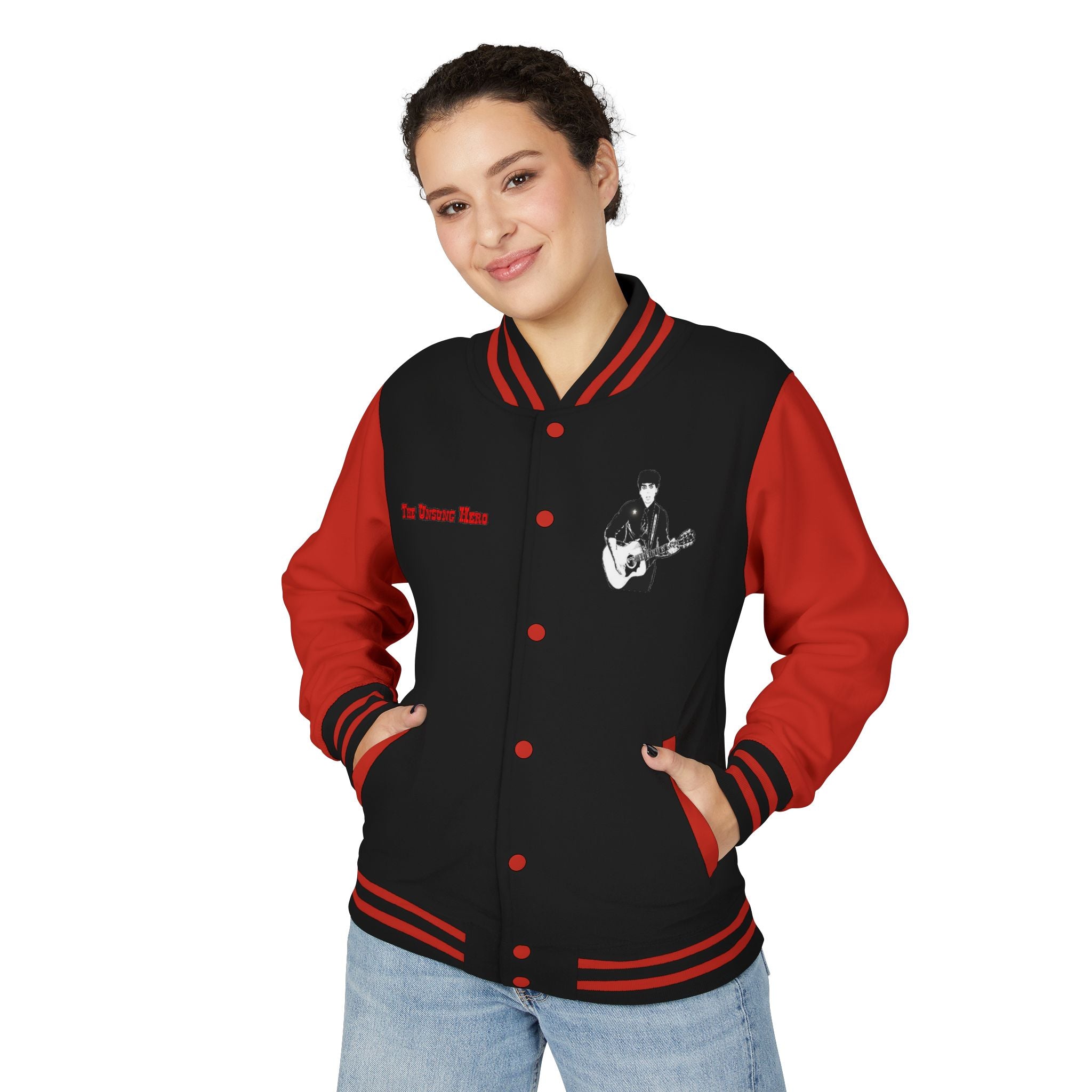 The Unsung Hero - Heavyweight Letterman Jacket [Unisex]