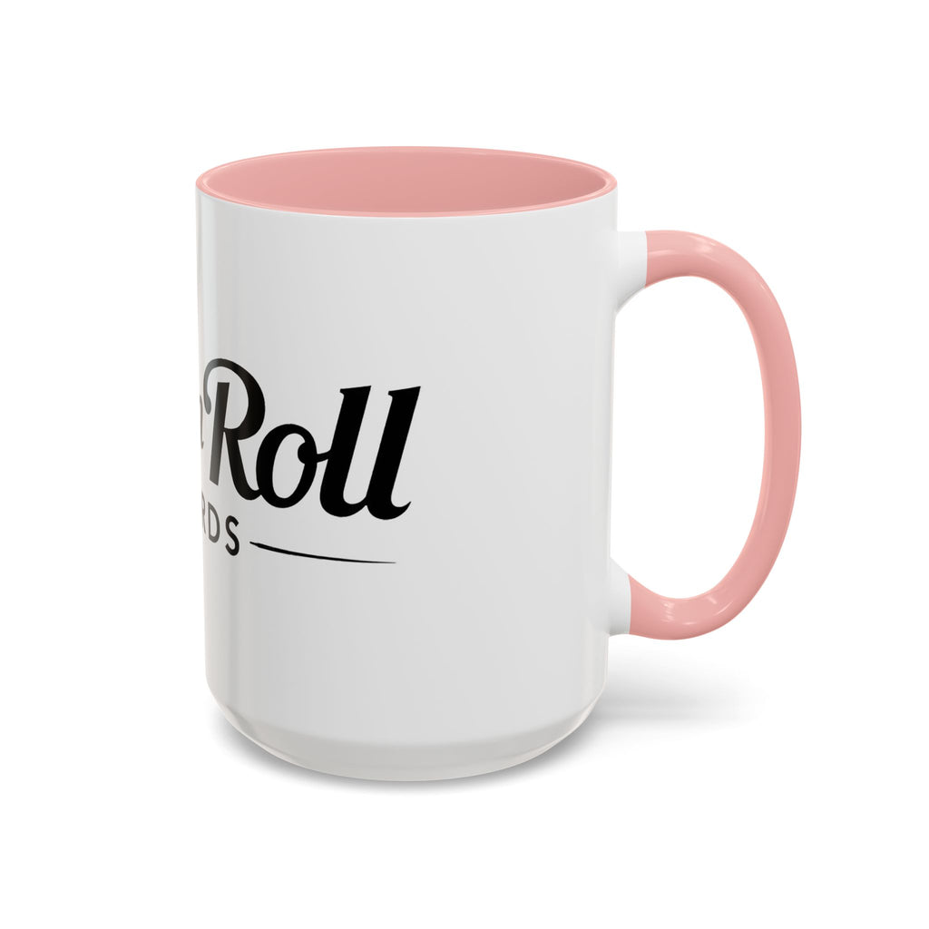 Rock n' Roll Records - Accent Coffee Mug