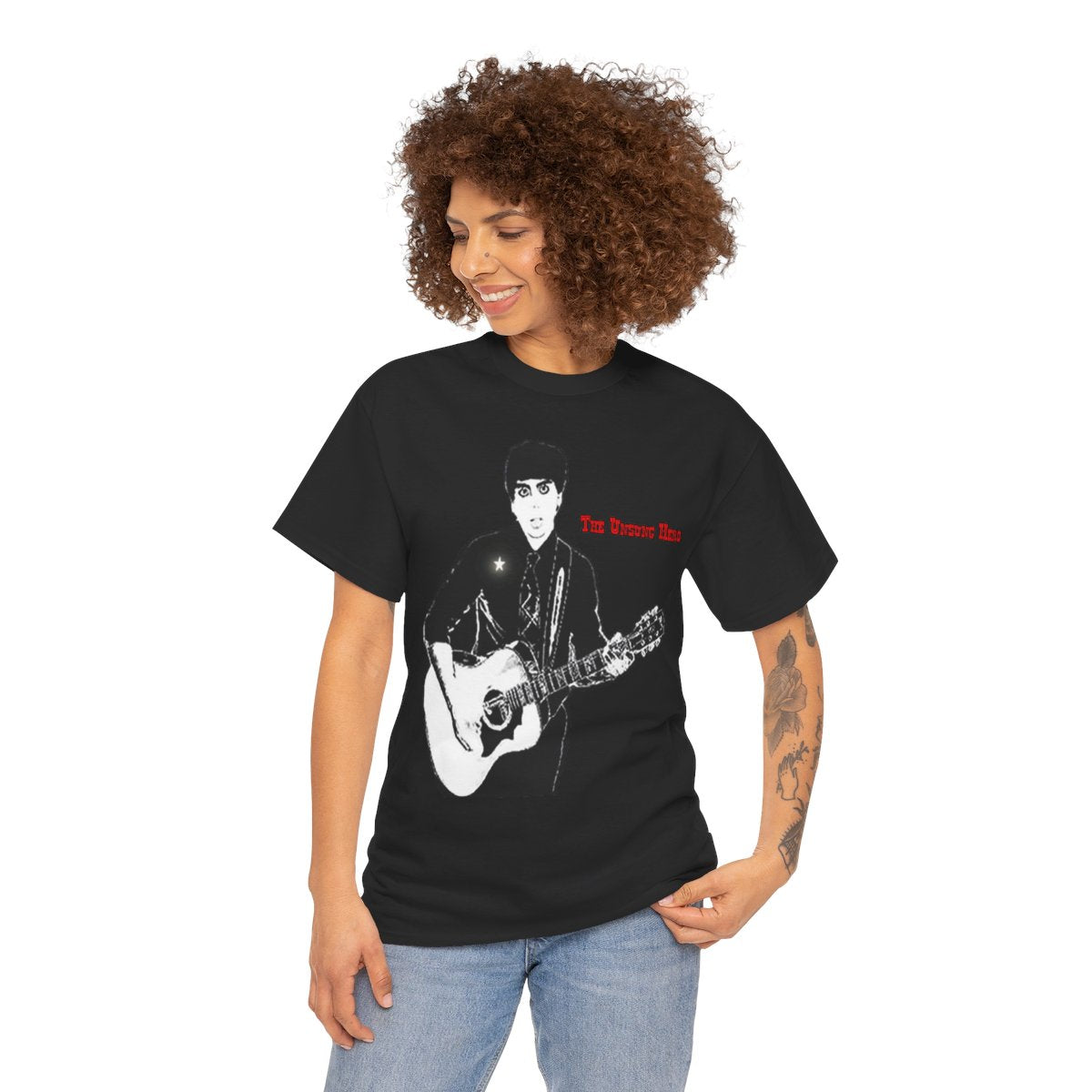 The Unsung Hero - Classic Black Concert T-Shirt [Unisex]
