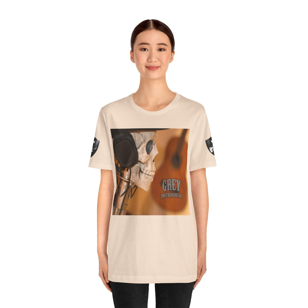 The Unsung Hero - Grey Skeleton T-Shirt [Unisex]