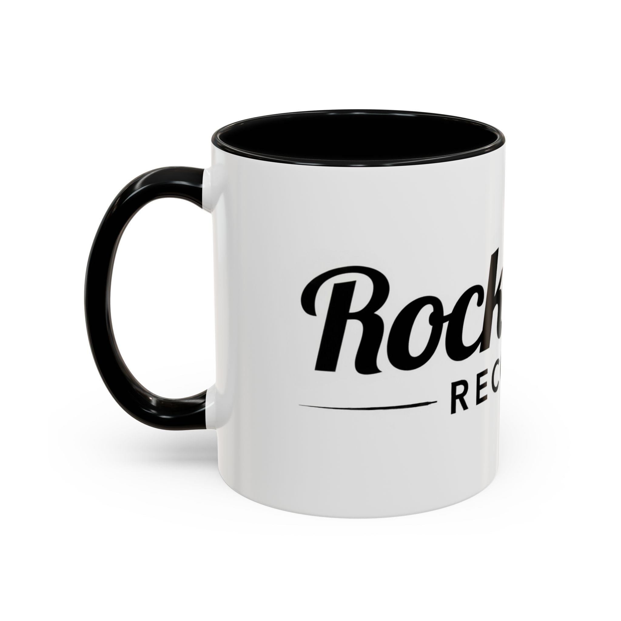 Rock n' Roll Records - Accent Coffee Mug