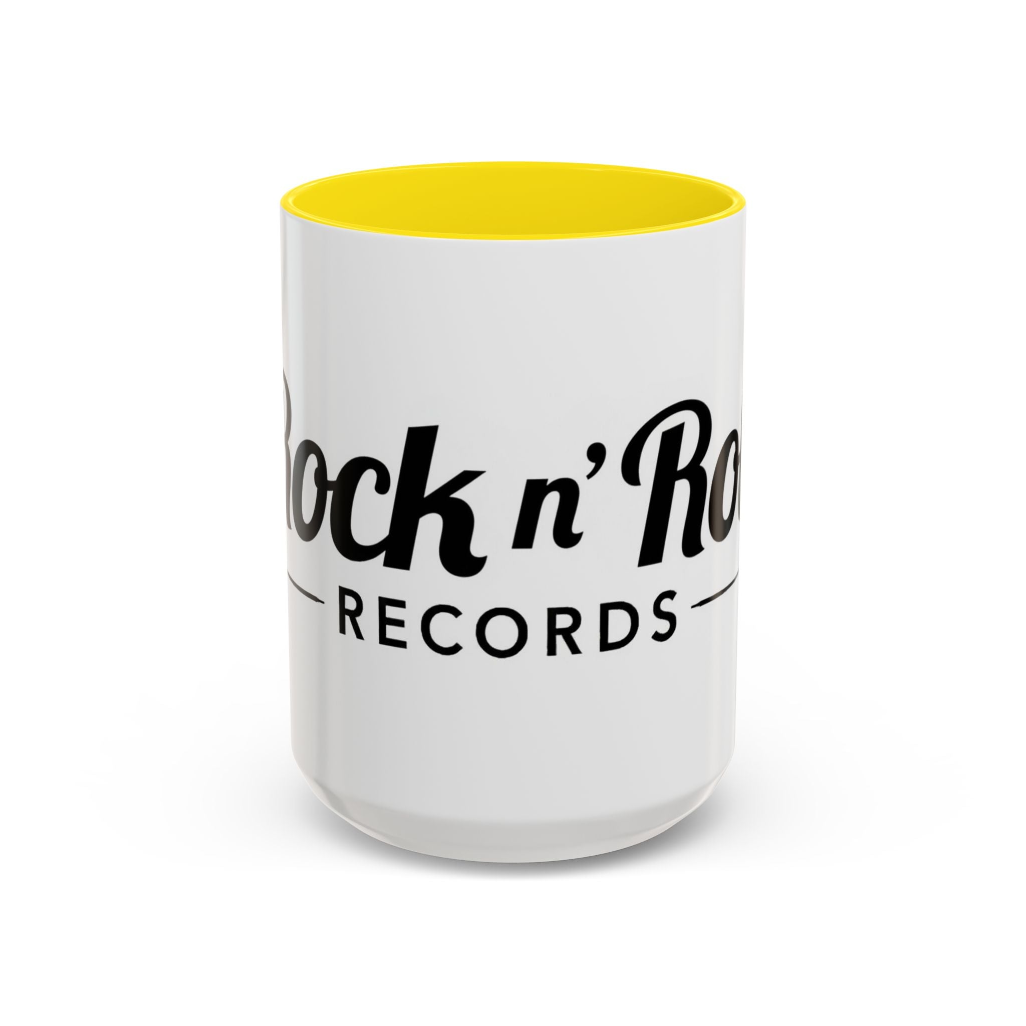 Rock n' Roll Records - Accent Coffee Mug