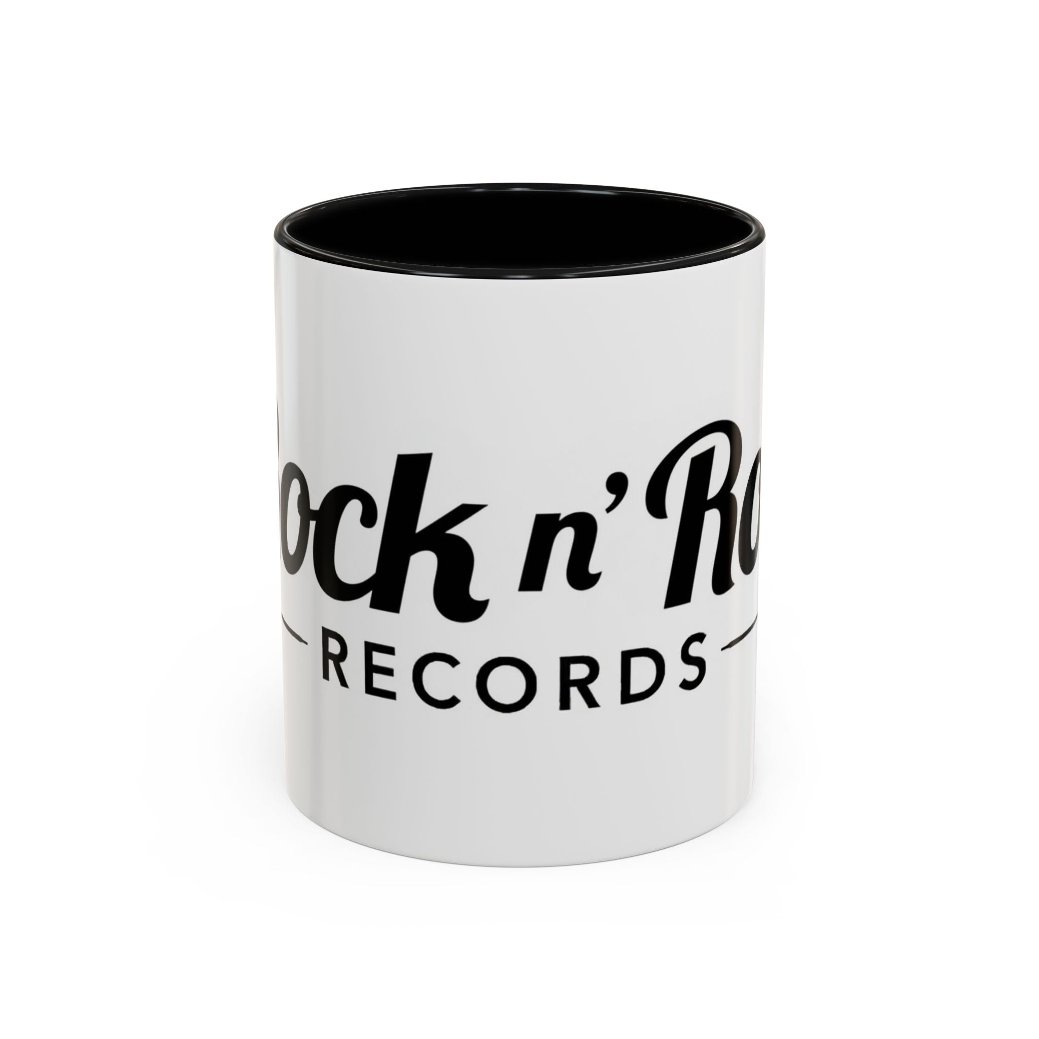 Rock n' Roll Records - Accent Coffee Mug
