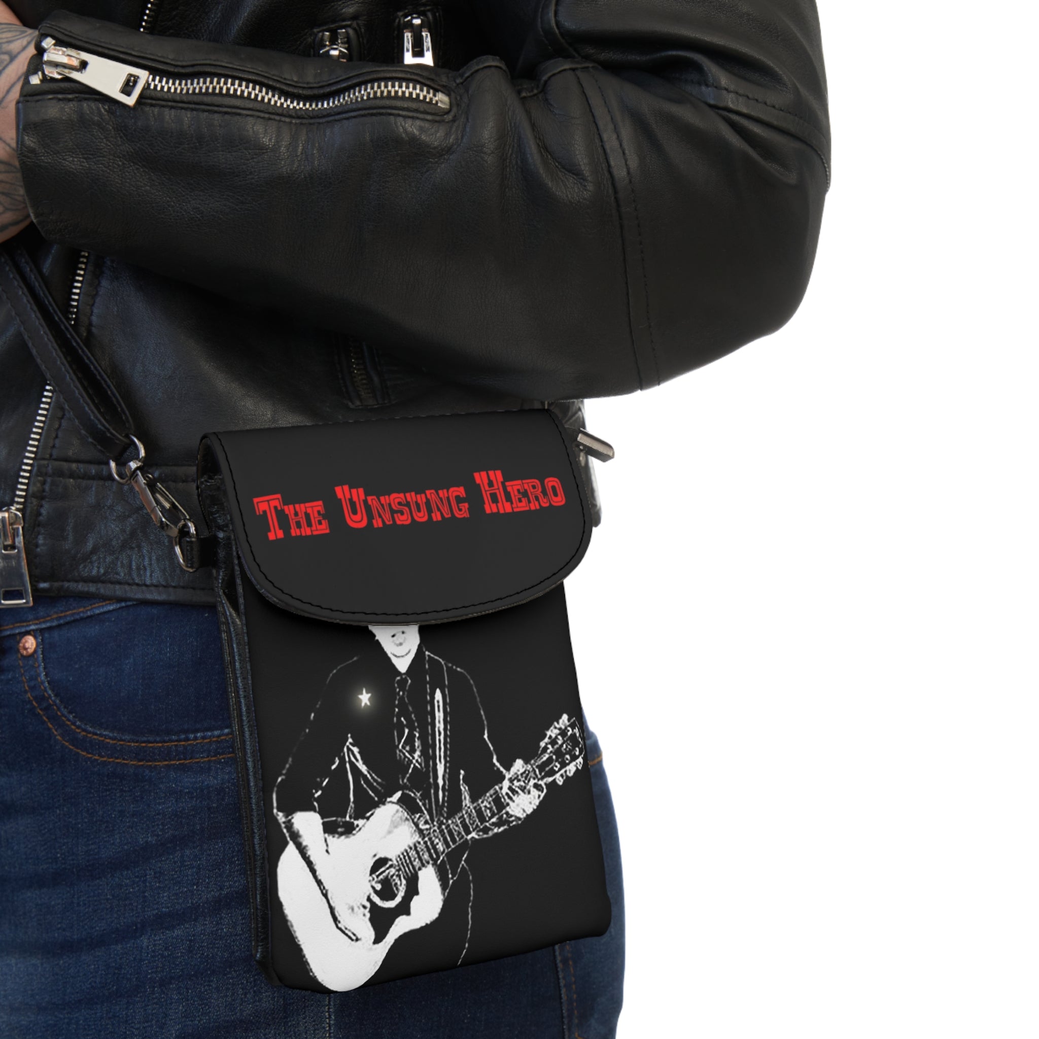 The Unsung Hero - Crossbody Cell Phone Pouch