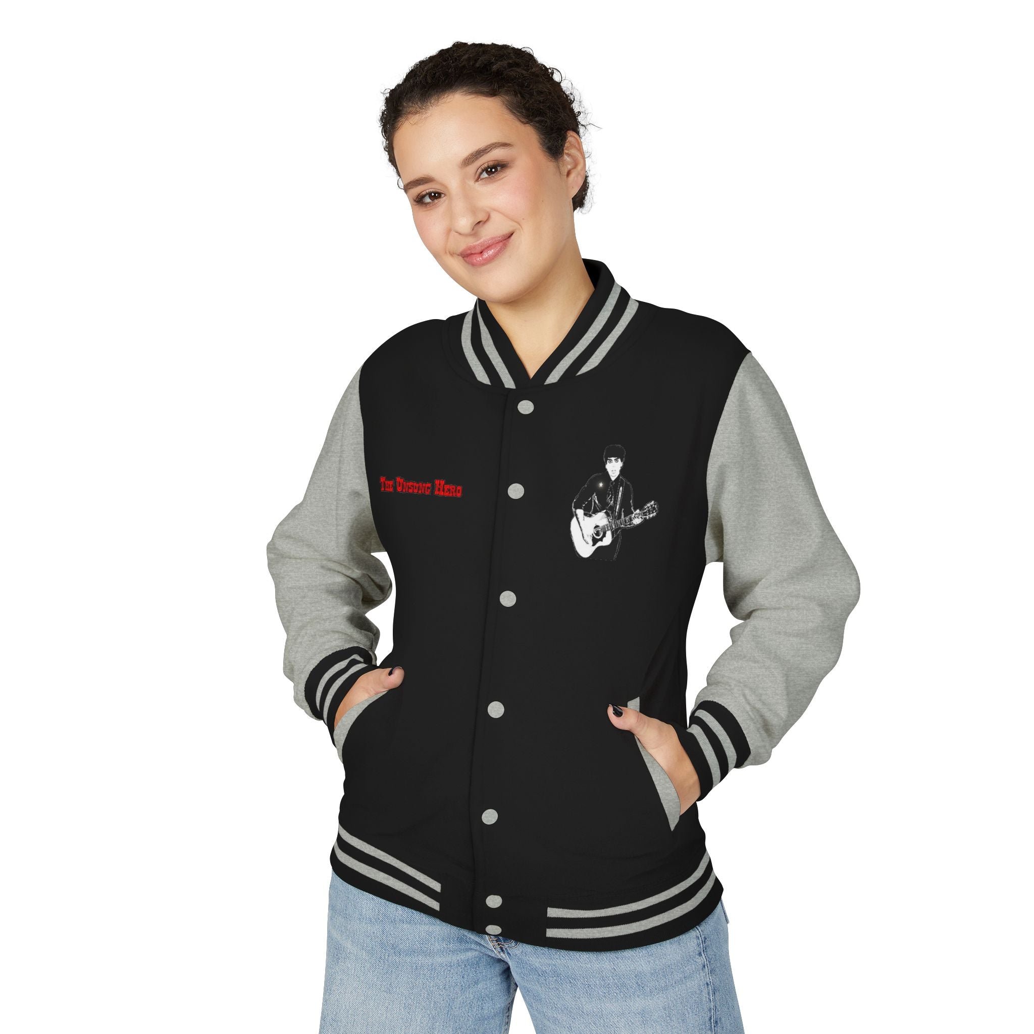 The Unsung Hero - Heavyweight Letterman Jacket [Unisex]