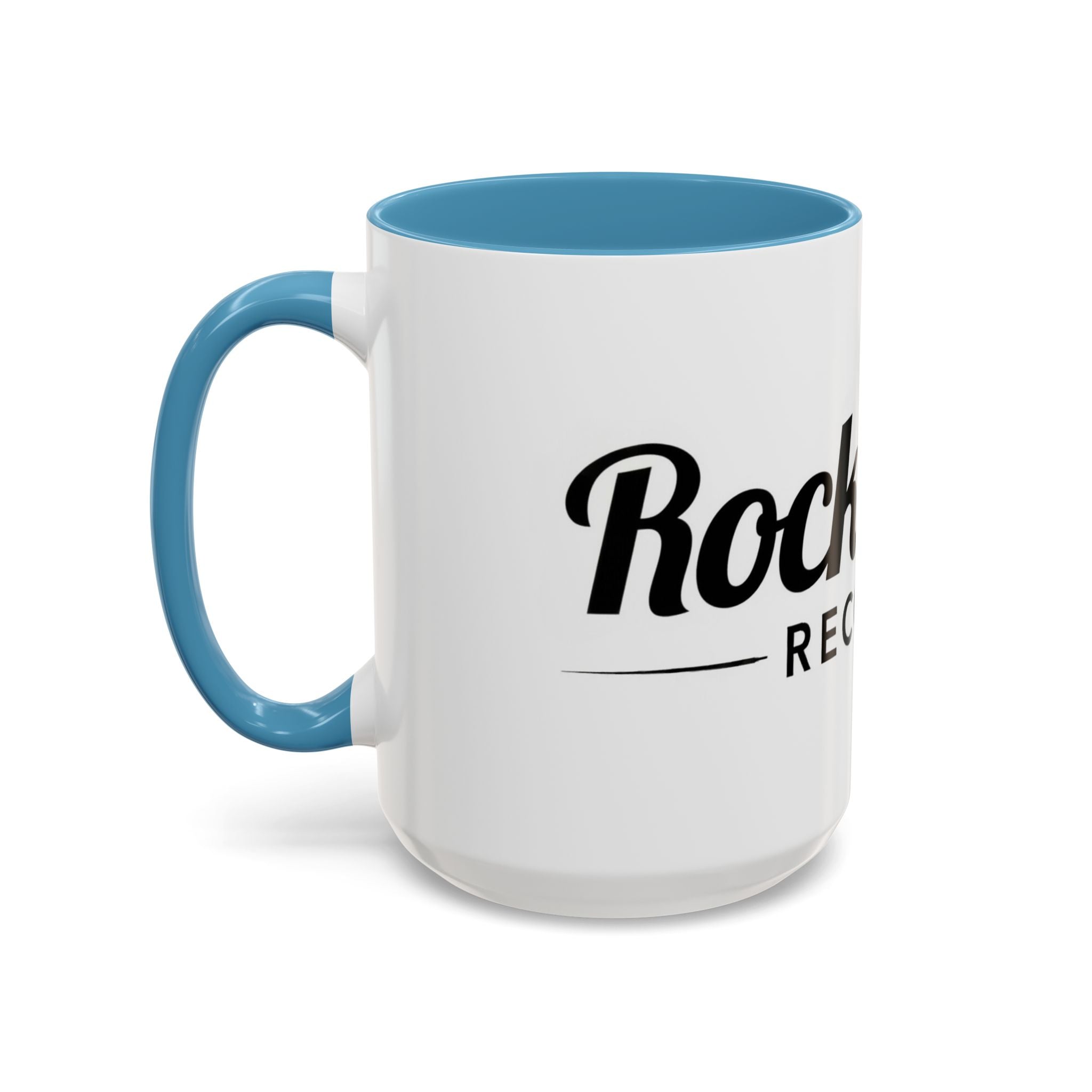 Rock n' Roll Records - Accent Coffee Mug