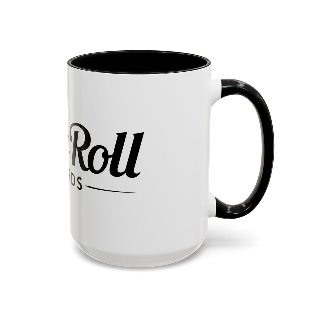 Rock n' Roll Records - Accent Coffee Mug