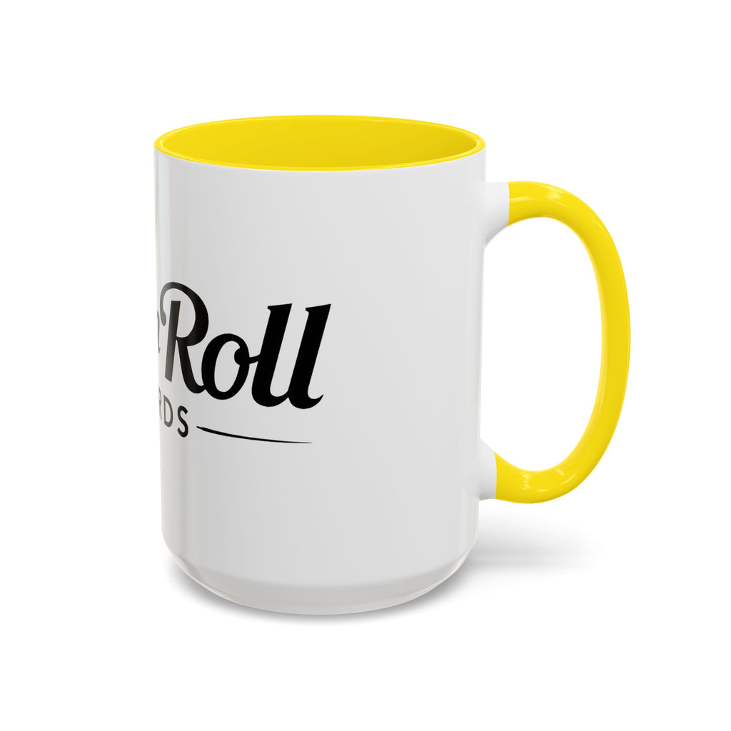 Rock n' Roll Records - Accent Coffee Mug