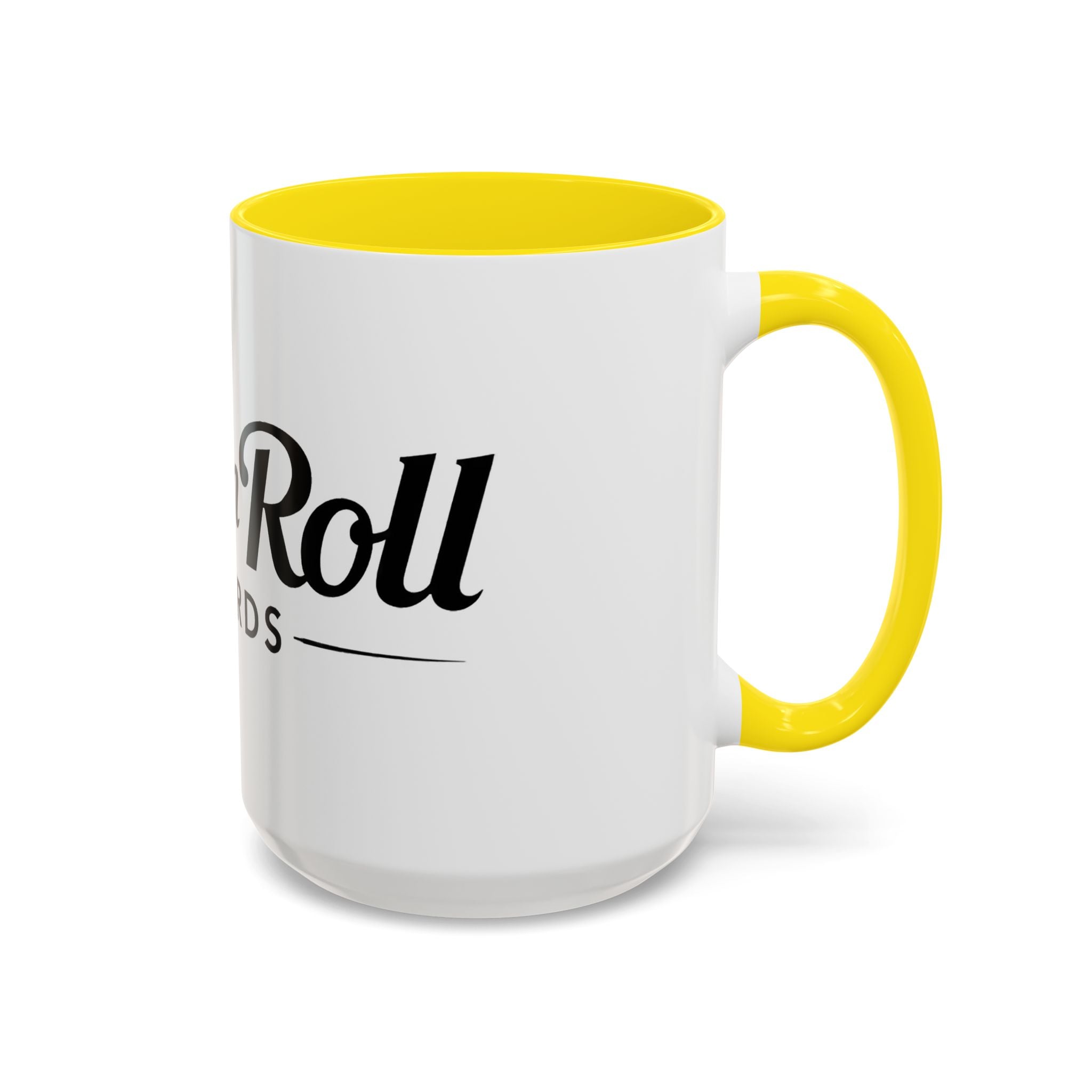 Rock n' Roll Records - Accent Coffee Mug