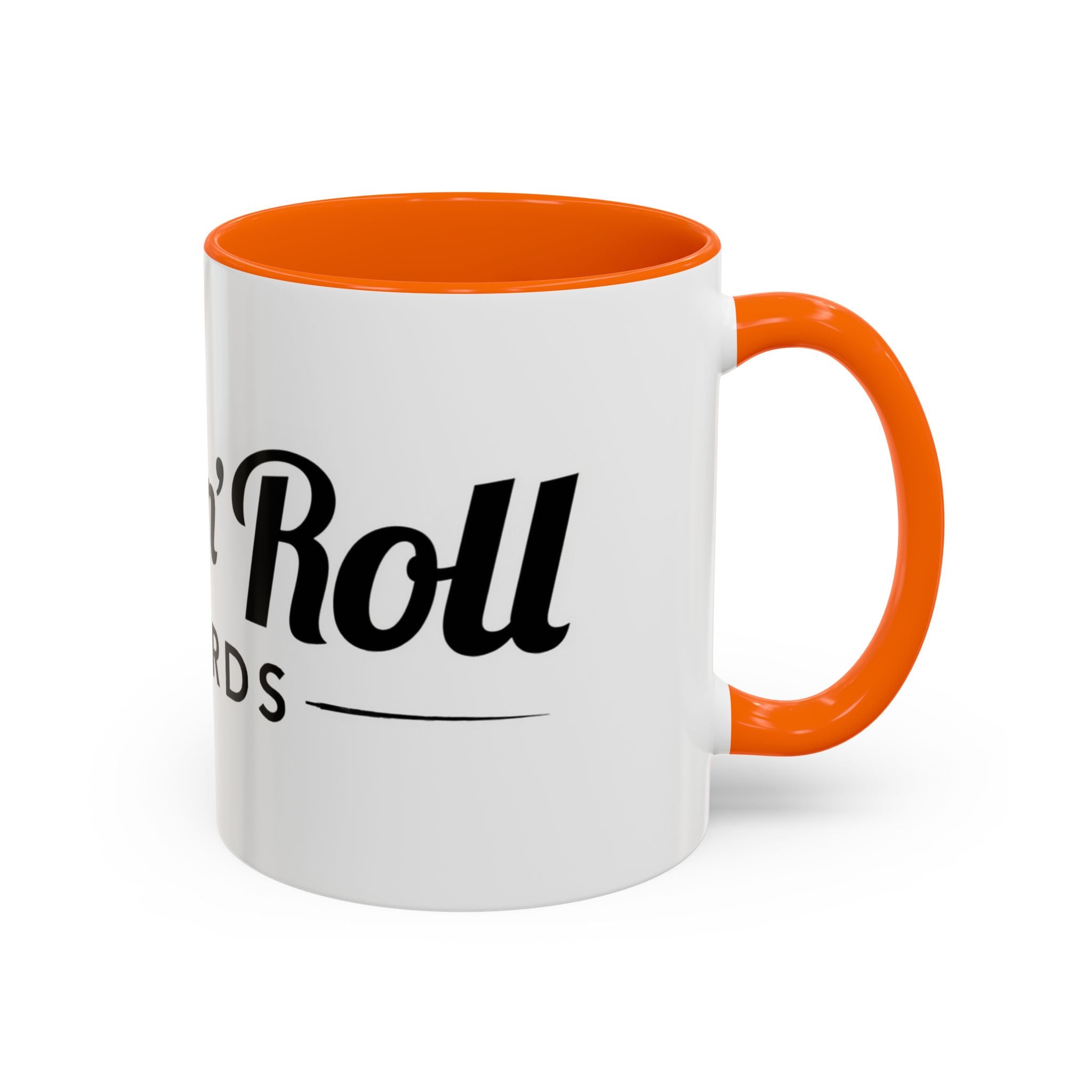 Rock n' Roll Records - Accent Coffee Mug