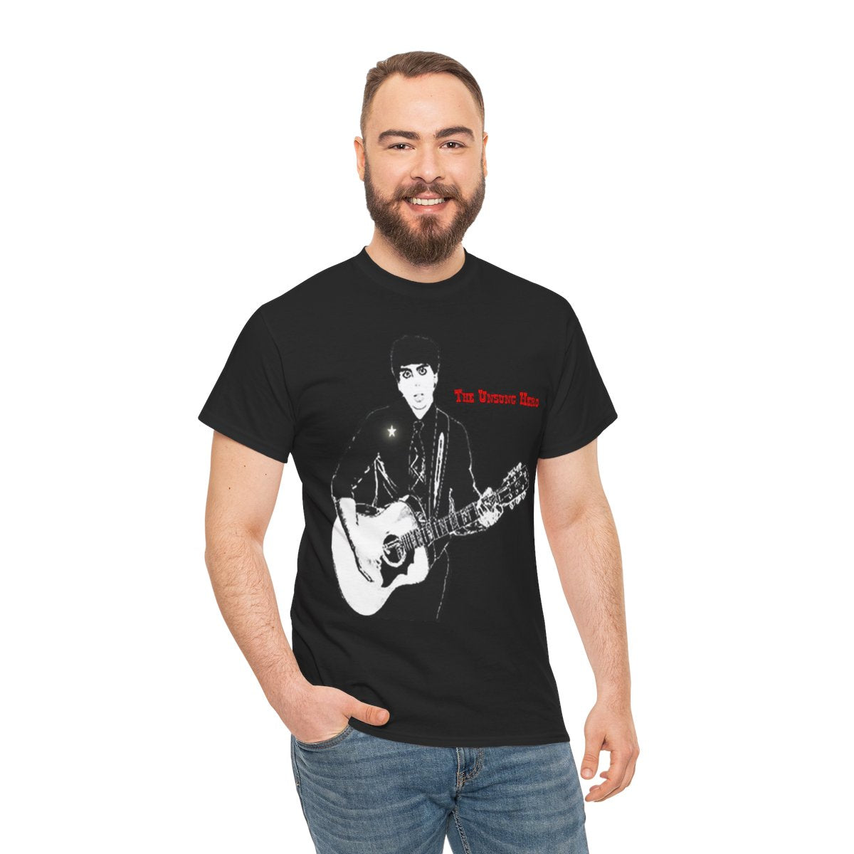 The Unsung Hero - Classic Black Concert T-Shirt [Unisex]