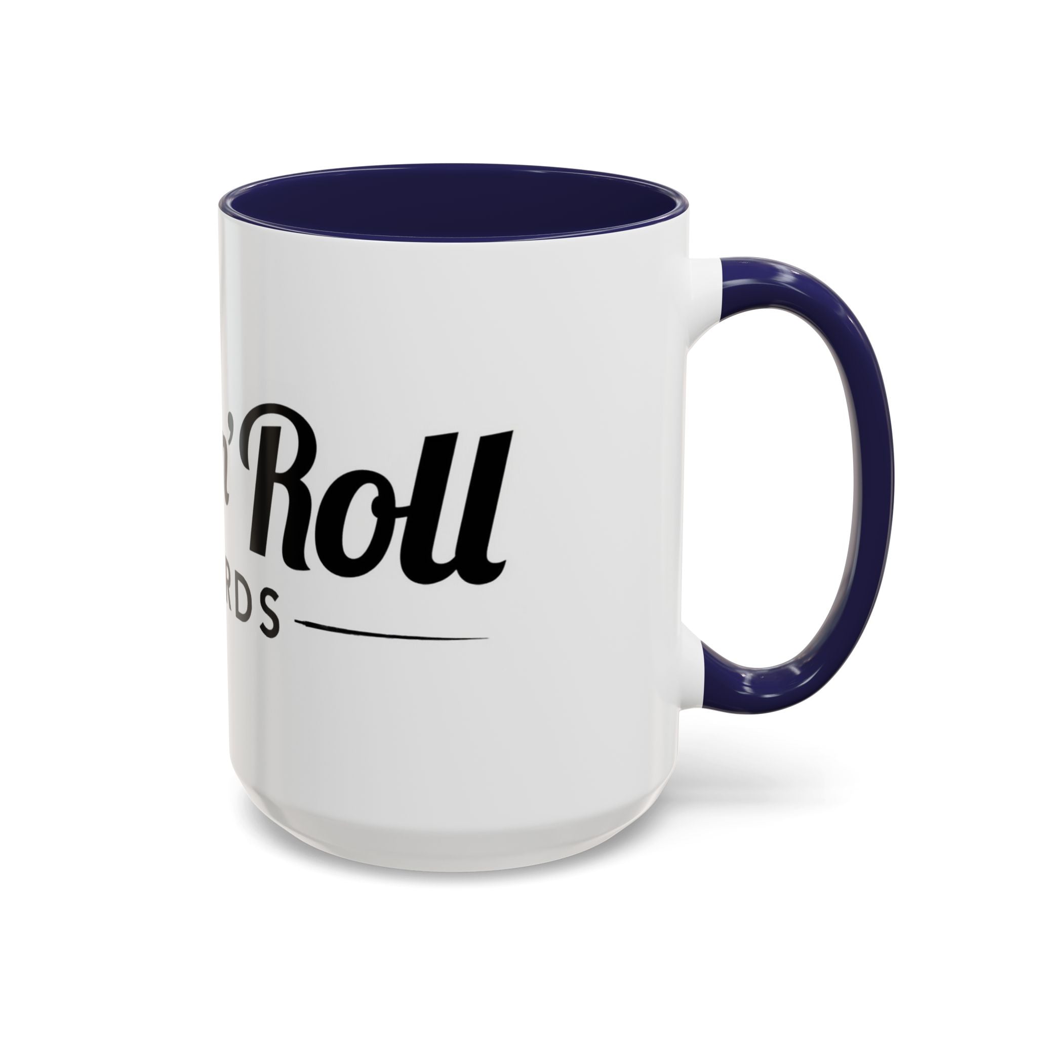 Rock n' Roll Records - Accent Coffee Mug