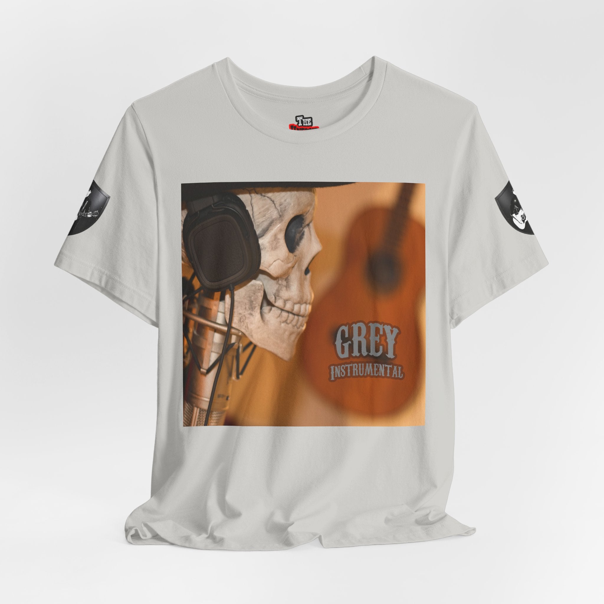 The Unsung Hero - Grey Skeleton T-Shirt [Unisex]
