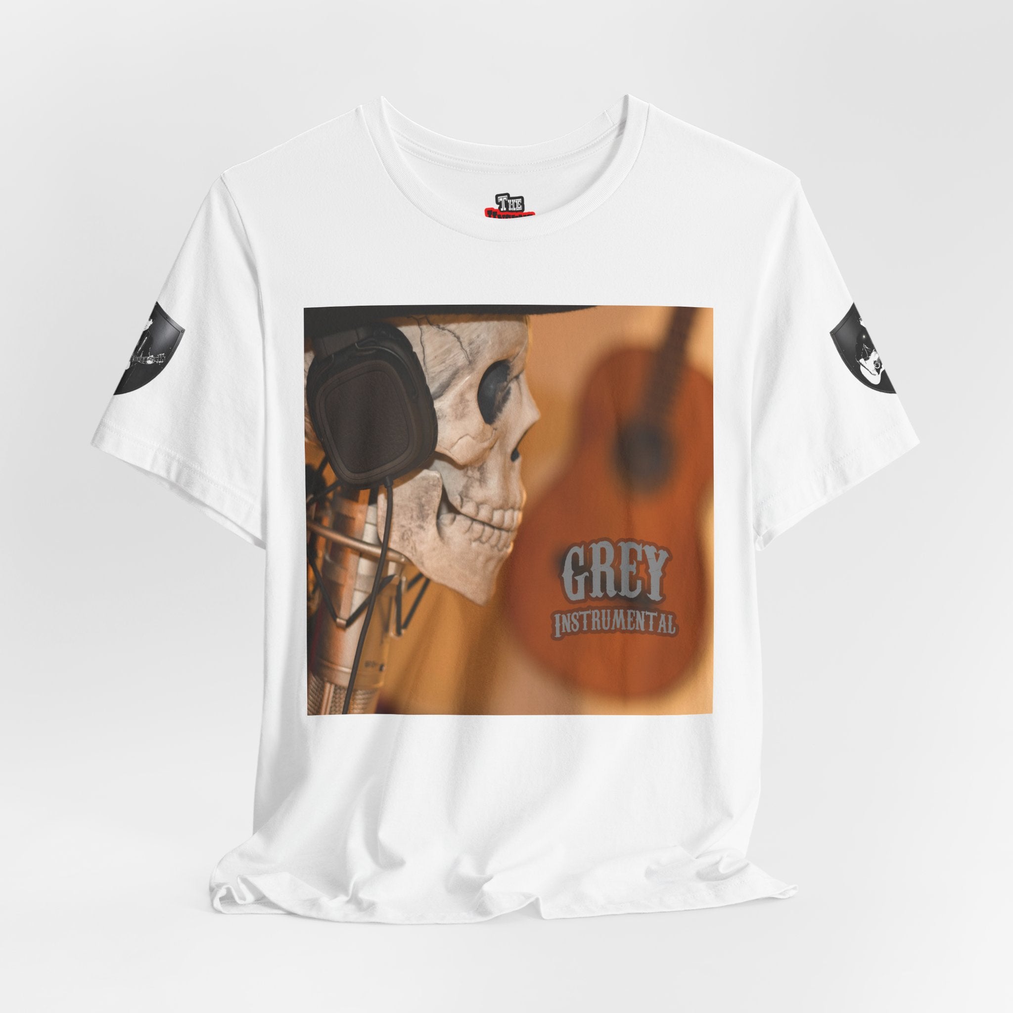 The Unsung Hero - Grey Skeleton T-Shirt [Unisex]