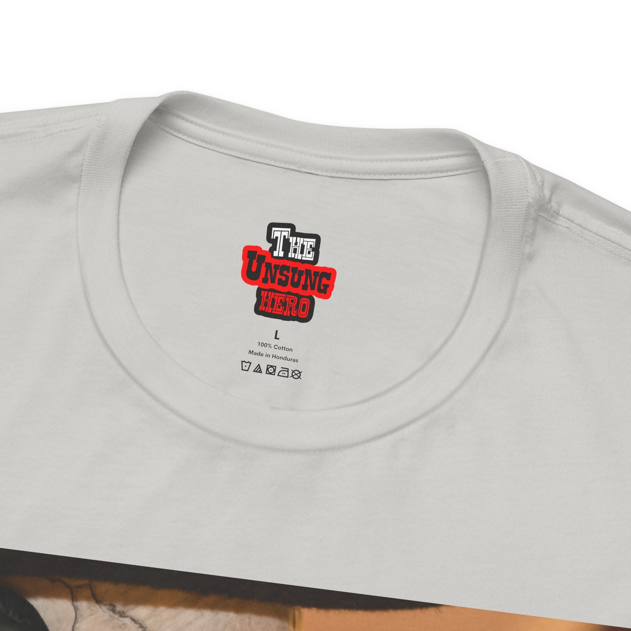 The Unsung Hero - Grey Skeleton T-Shirt [Unisex]