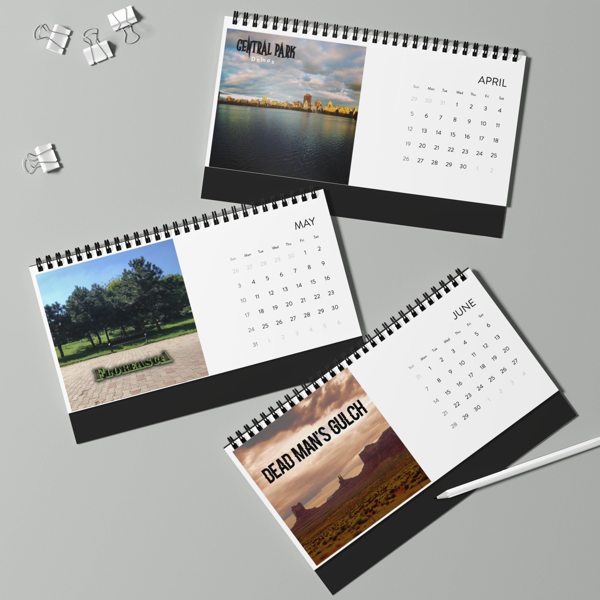 2026 Desktop Calendar — The Unsung Hero