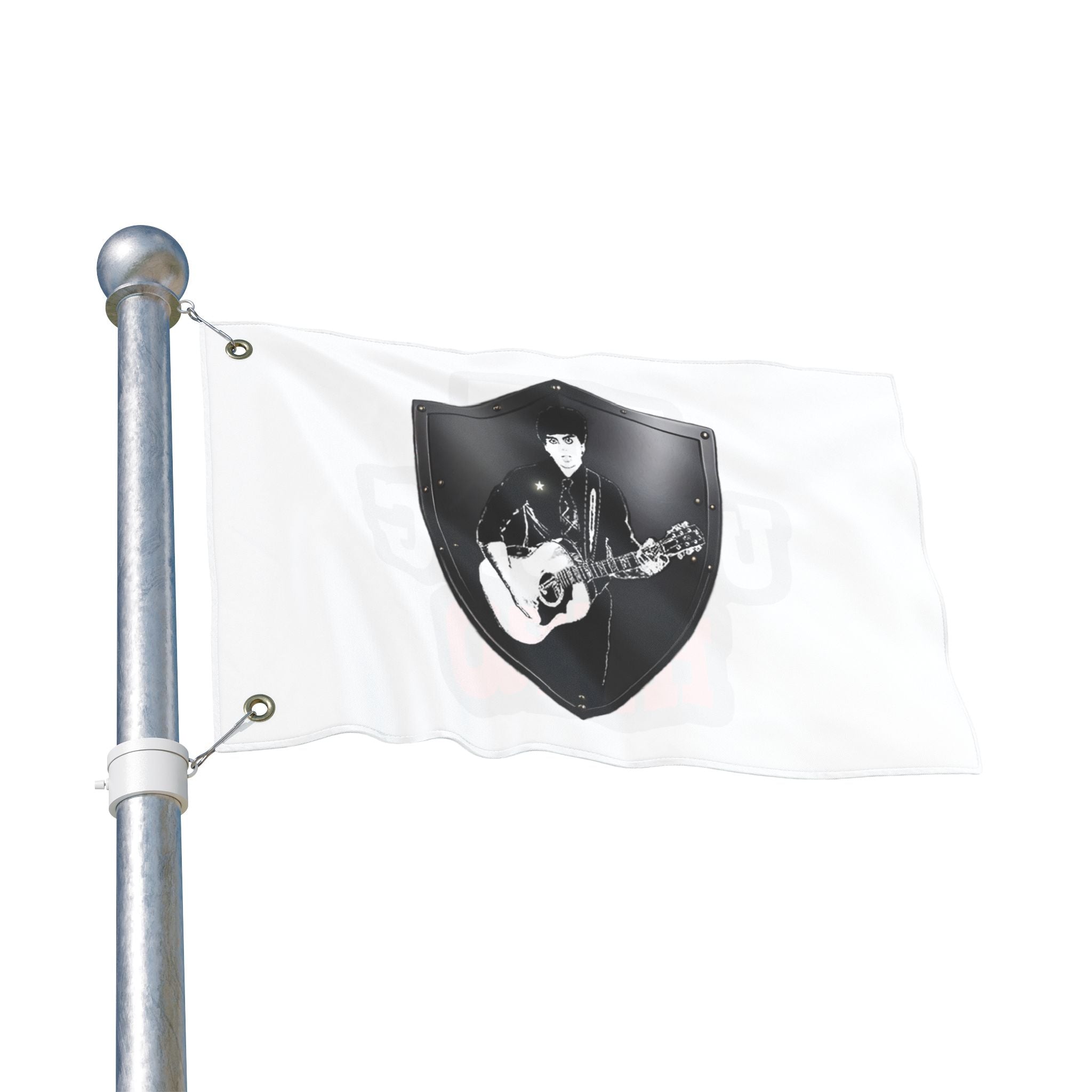 Double-Sided Flag by The Unsung Hero