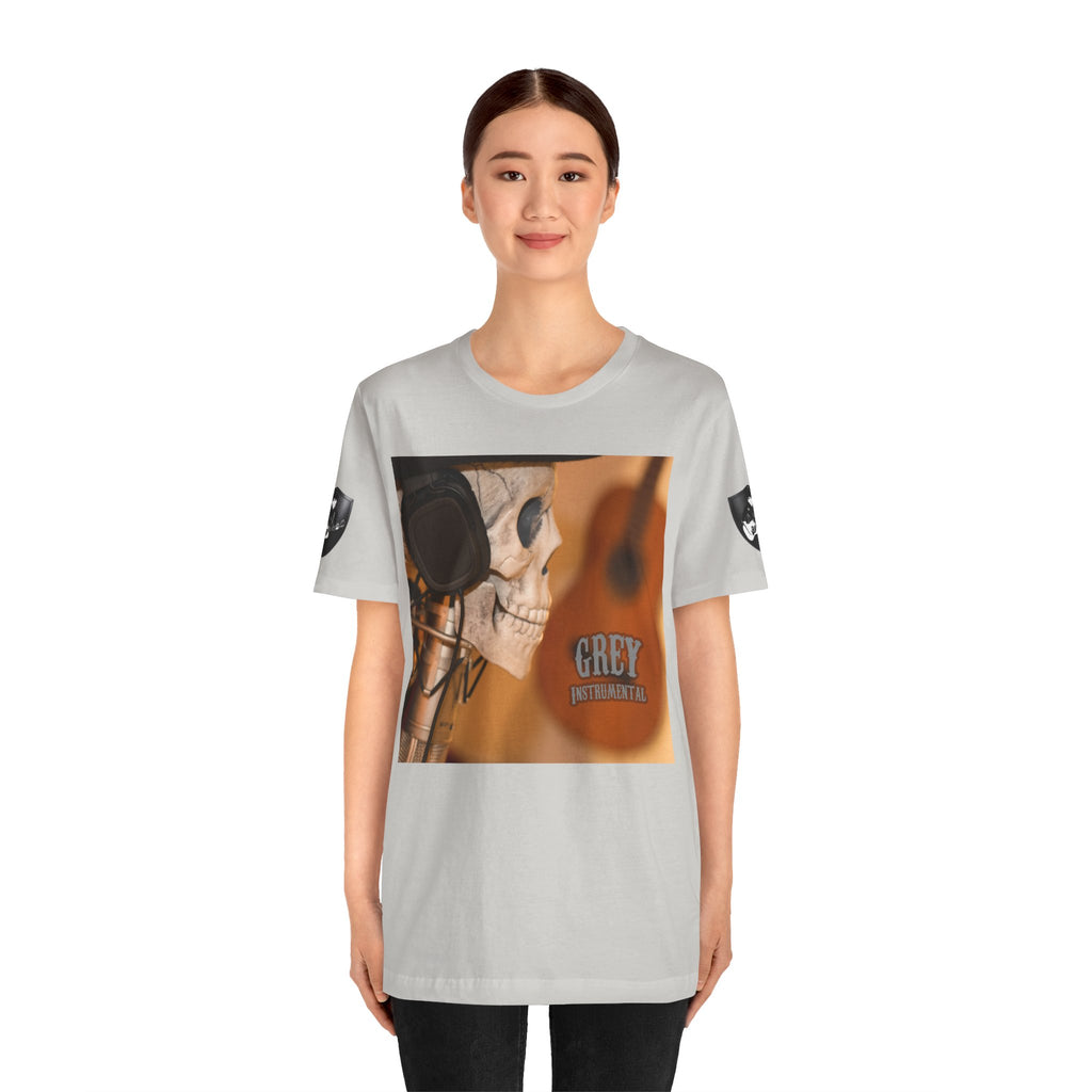 The Unsung Hero - Grey Skeleton T-Shirt [Unisex]