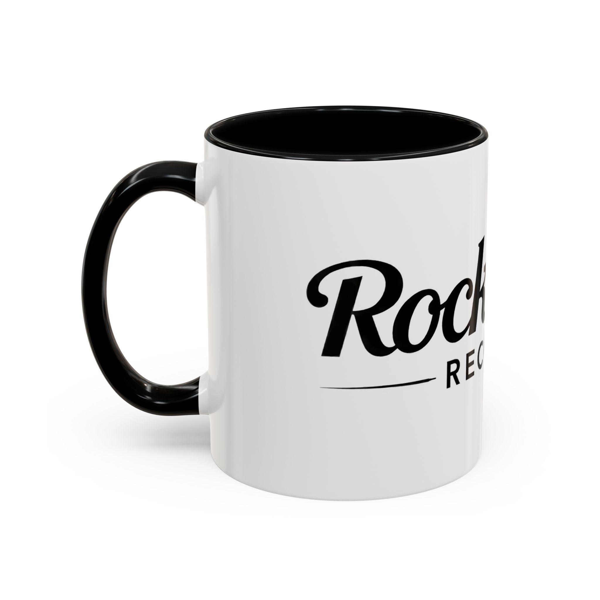 Rock n' Roll Records - Accent Coffee Mug