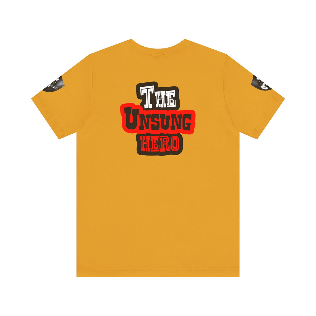 The Unsung Hero - Grey Skeleton T-Shirt [Unisex]