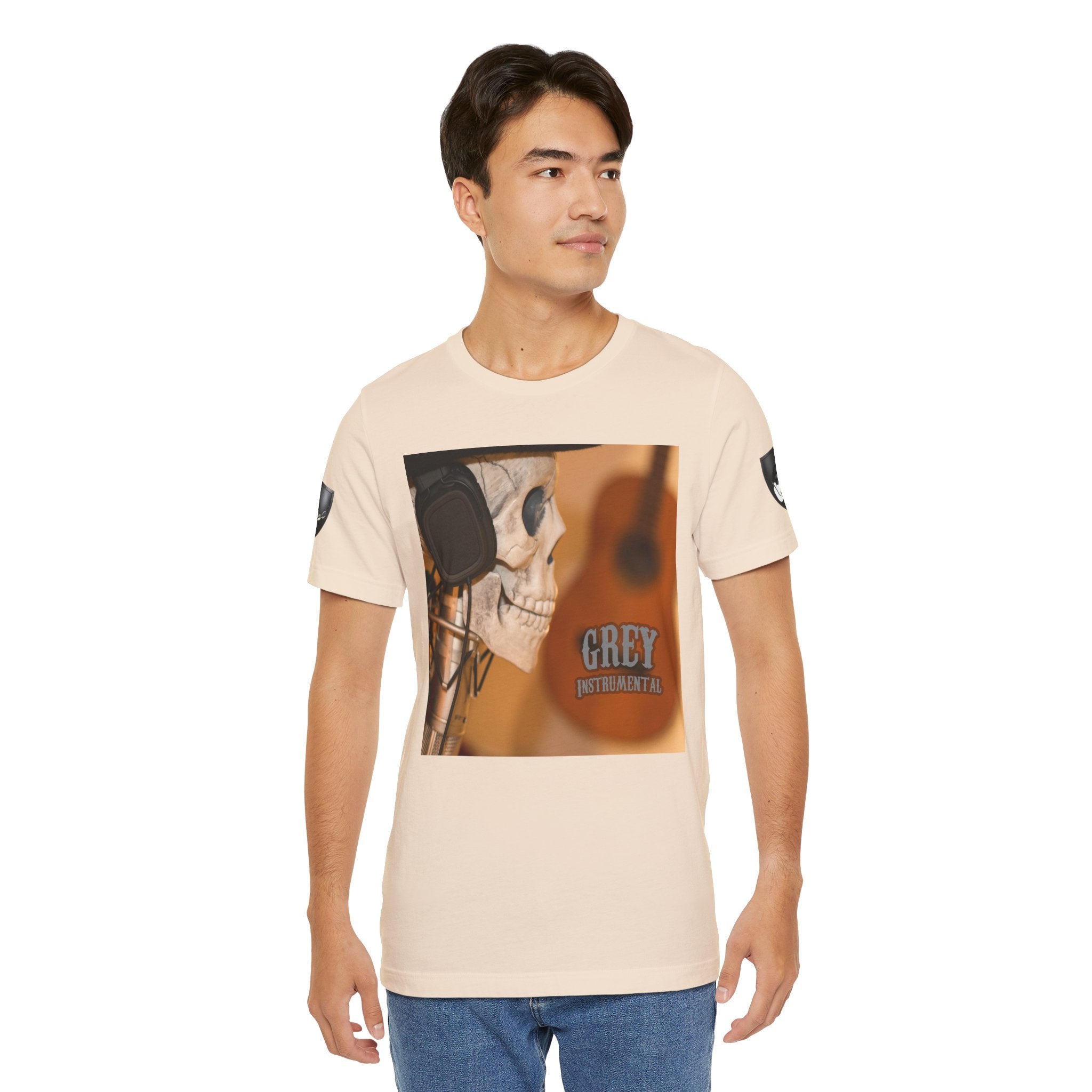 The Unsung Hero - Grey Skeleton T-Shirt [Unisex]