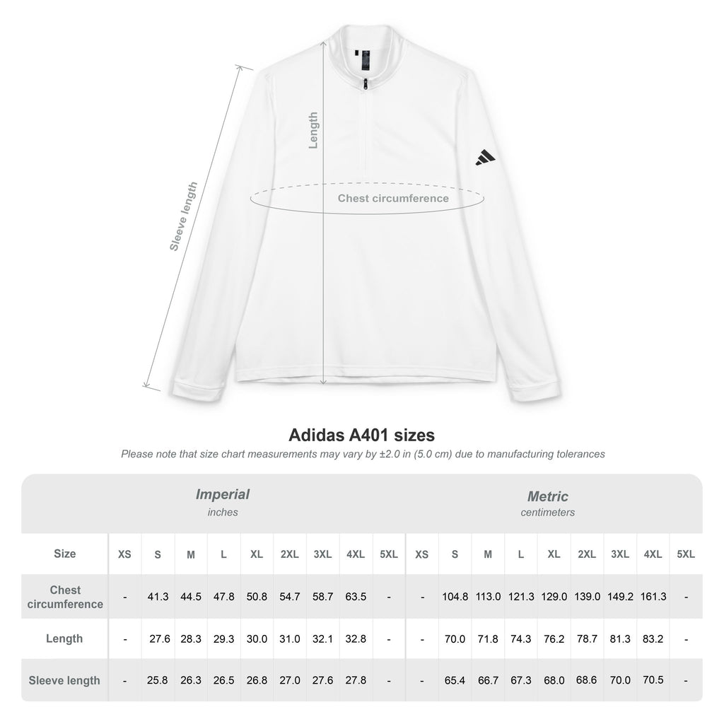 The Unsung Hero - adidas Quarter-Zip Performance Pullover [Unisex]