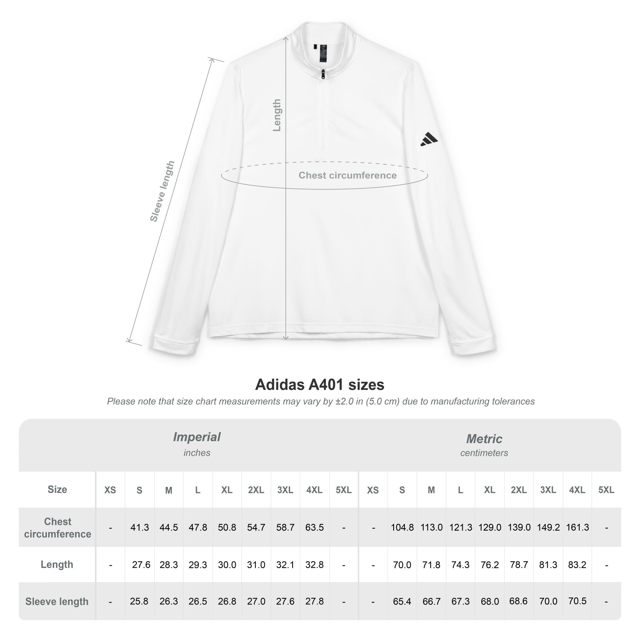 The Unsung Hero - adidas Quarter-Zip Performance Pullover [Unisex]