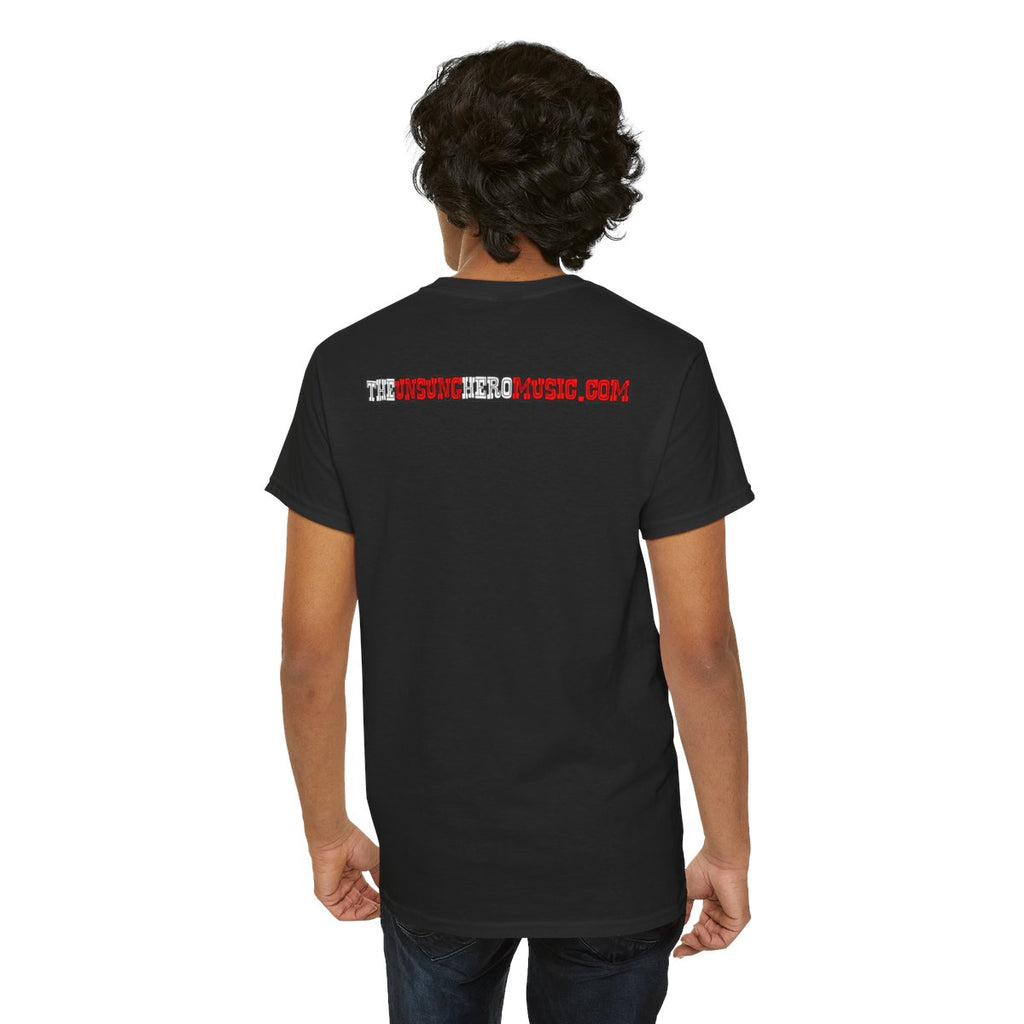 The Unsung Hero - Classic Black Concert T-Shirt [Unisex]
