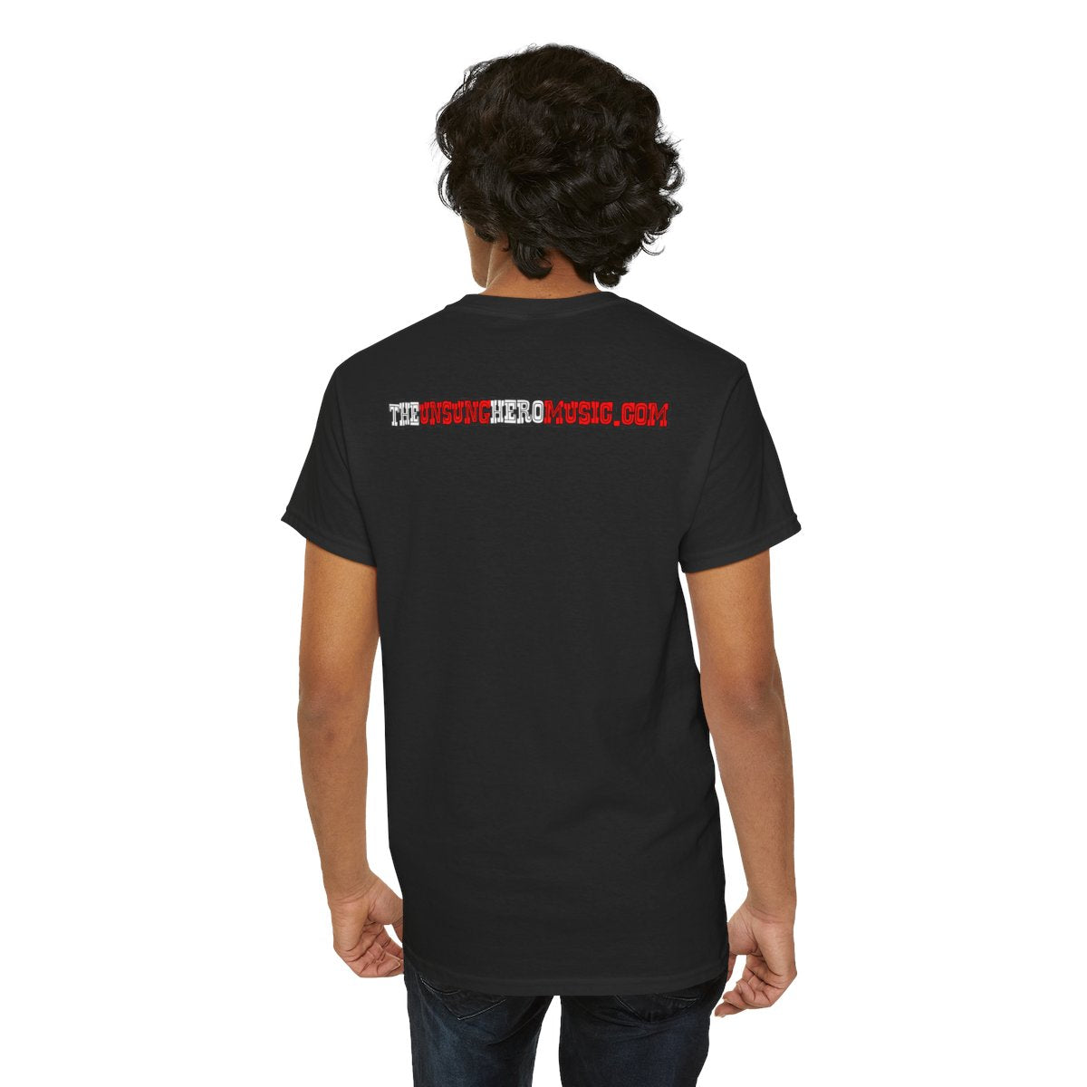 The Unsung Hero - Classic Black Concert T-Shirt [Unisex]