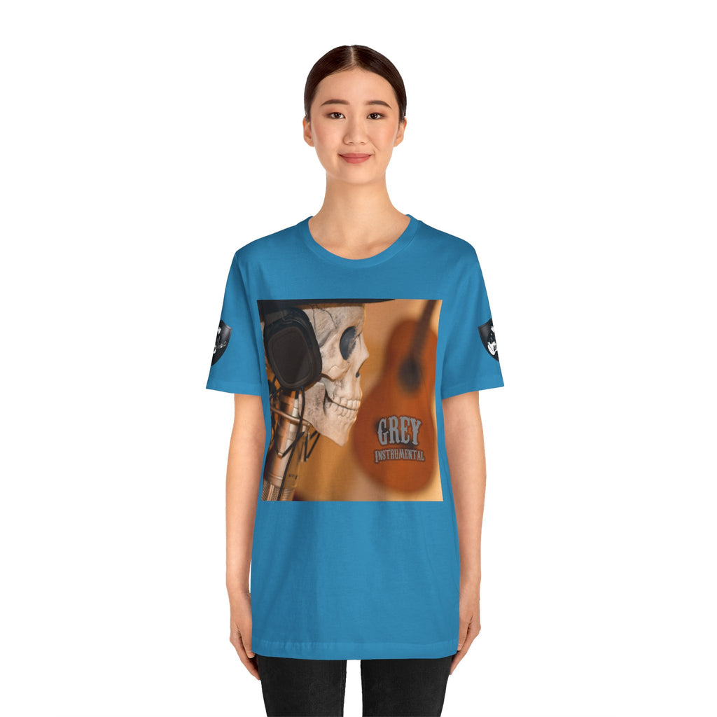 The Unsung Hero - Grey Skeleton T-Shirt [Unisex]