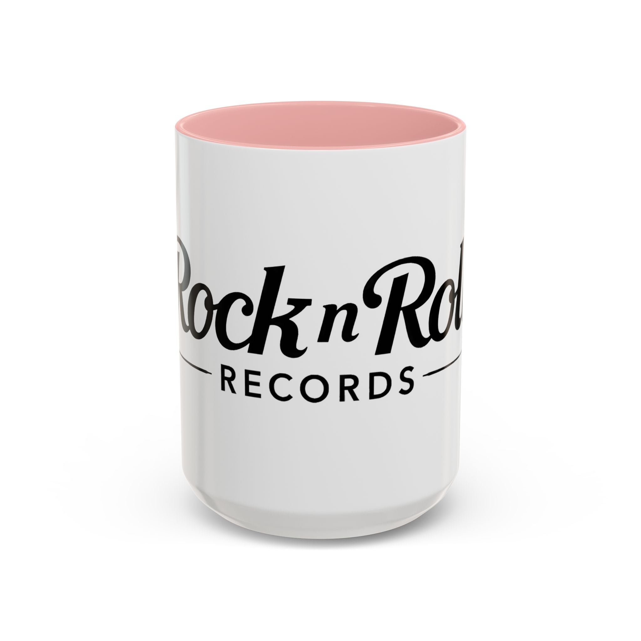 Rock n' Roll Records - Accent Coffee Mug