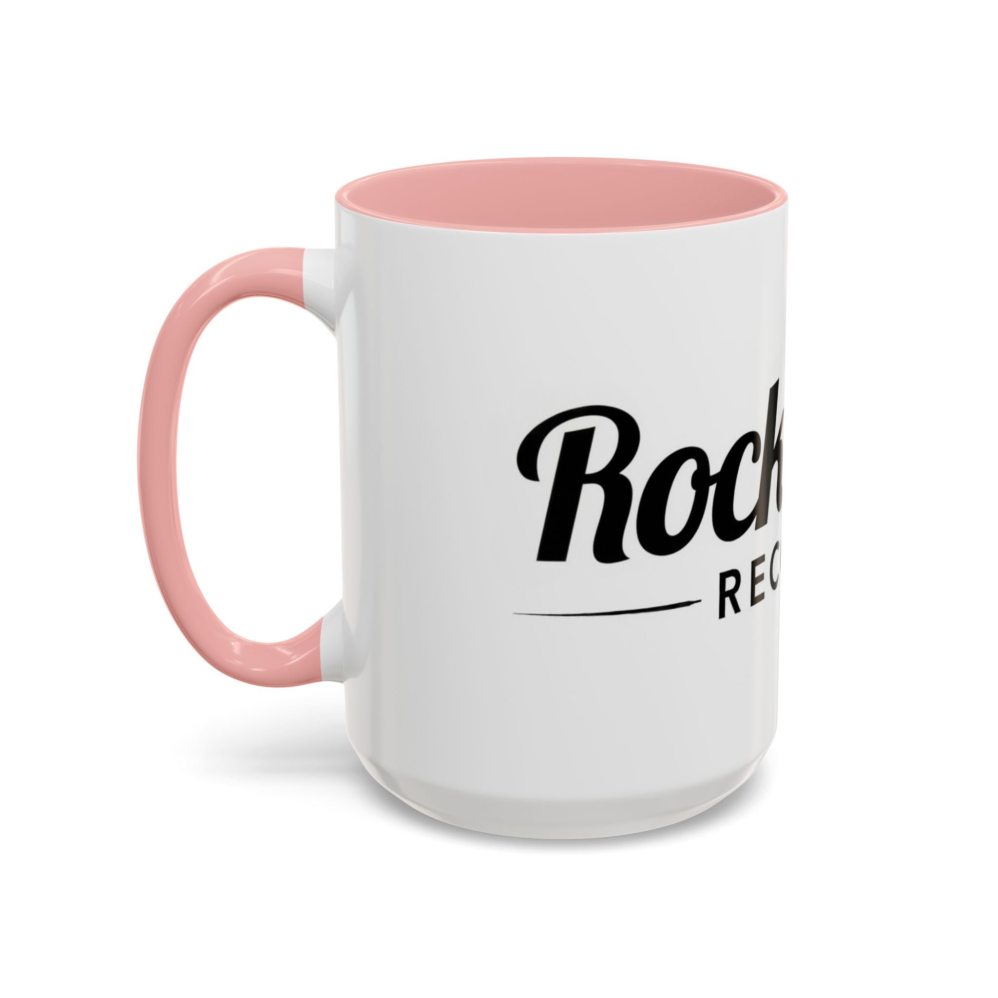 Rock n' Roll Records - Accent Coffee Mug