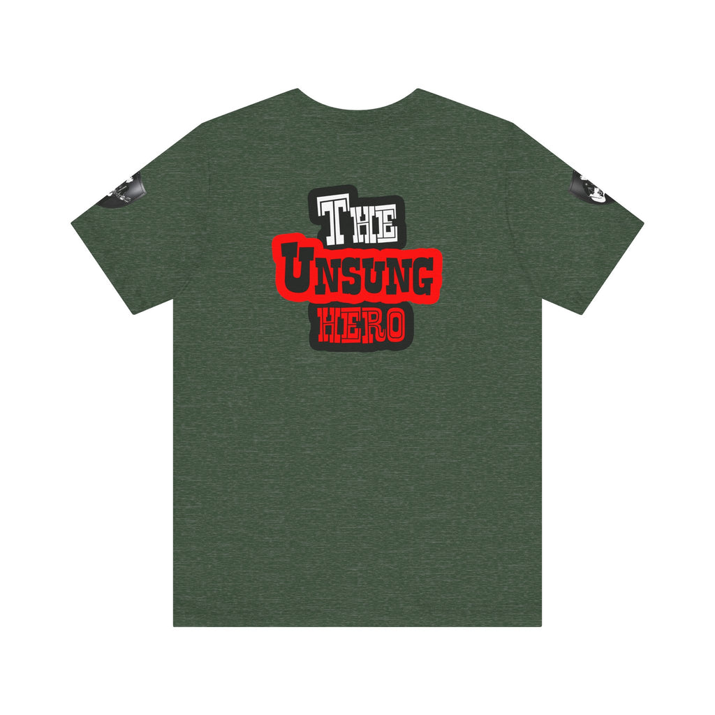 The Unsung Hero - Grey Skeleton T-Shirt [Unisex]