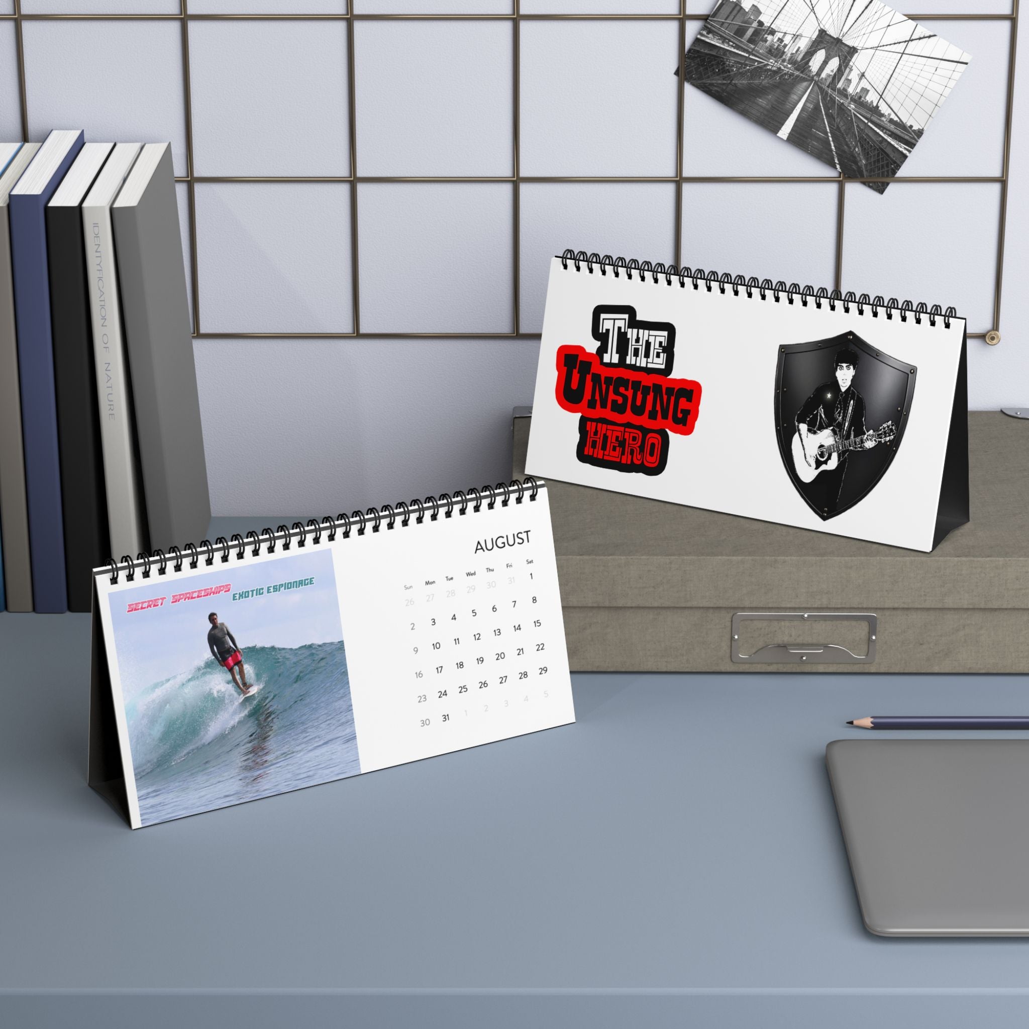 2026 Desktop Calendar — The Unsung Hero