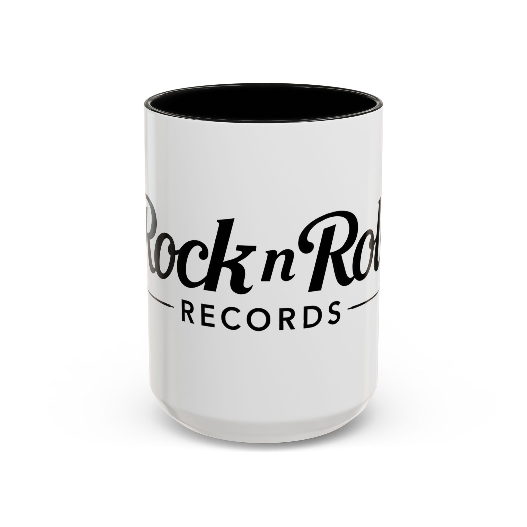 Rock n' Roll Records - Accent Coffee Mug