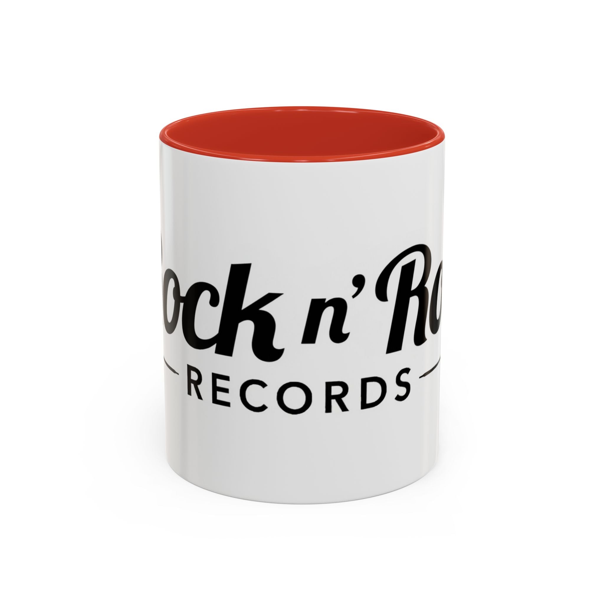 Rock n' Roll Records - Accent Coffee Mug