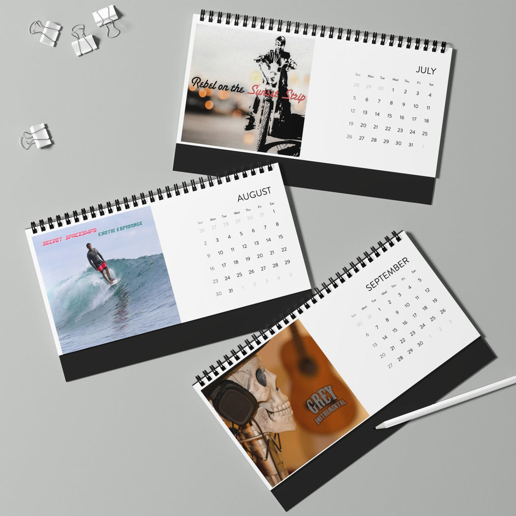 2026 Desktop Calendar — The Unsung Hero