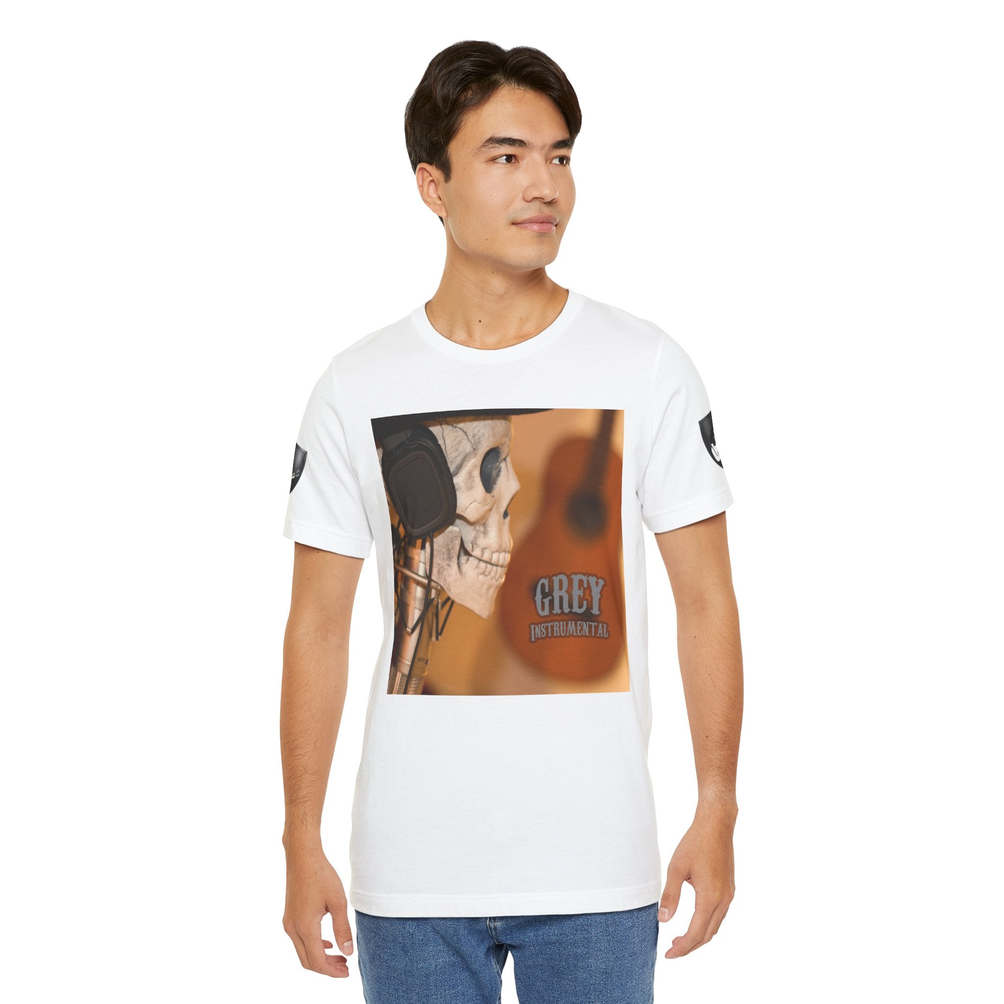 The Unsung Hero - Grey Skeleton T-Shirt [Unisex]