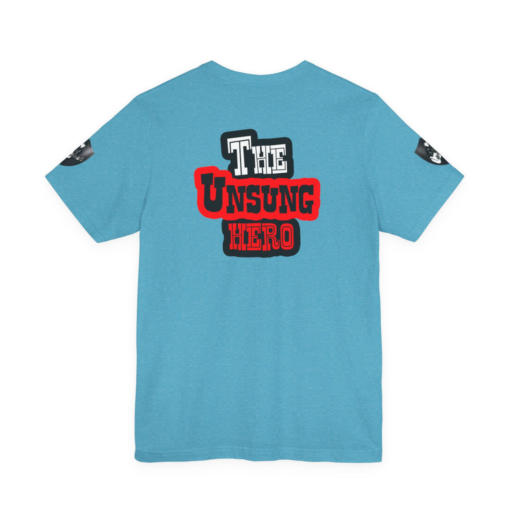 The Unsung Hero - Grey Skeleton T-Shirt [Unisex]