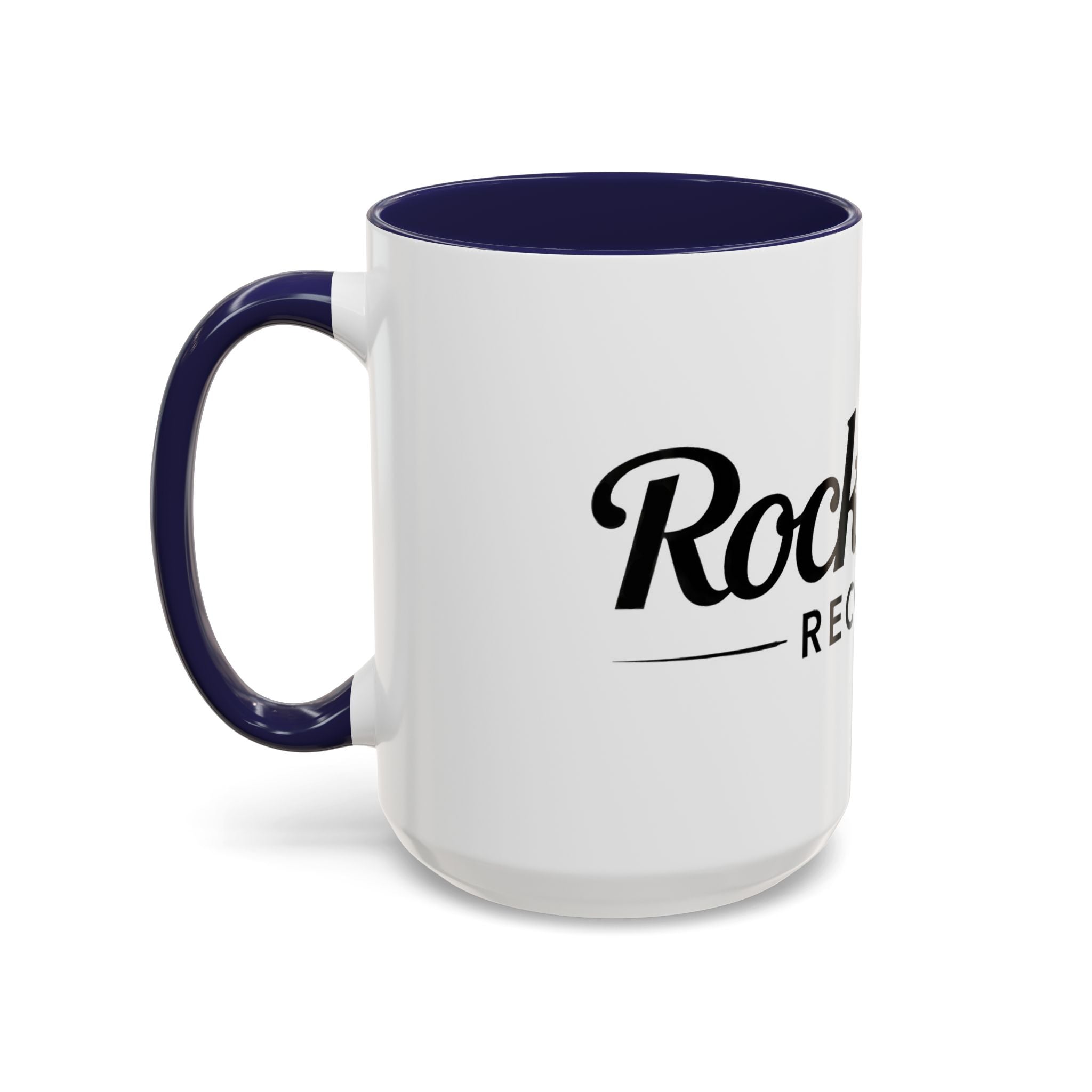 Rock n' Roll Records - Accent Coffee Mug