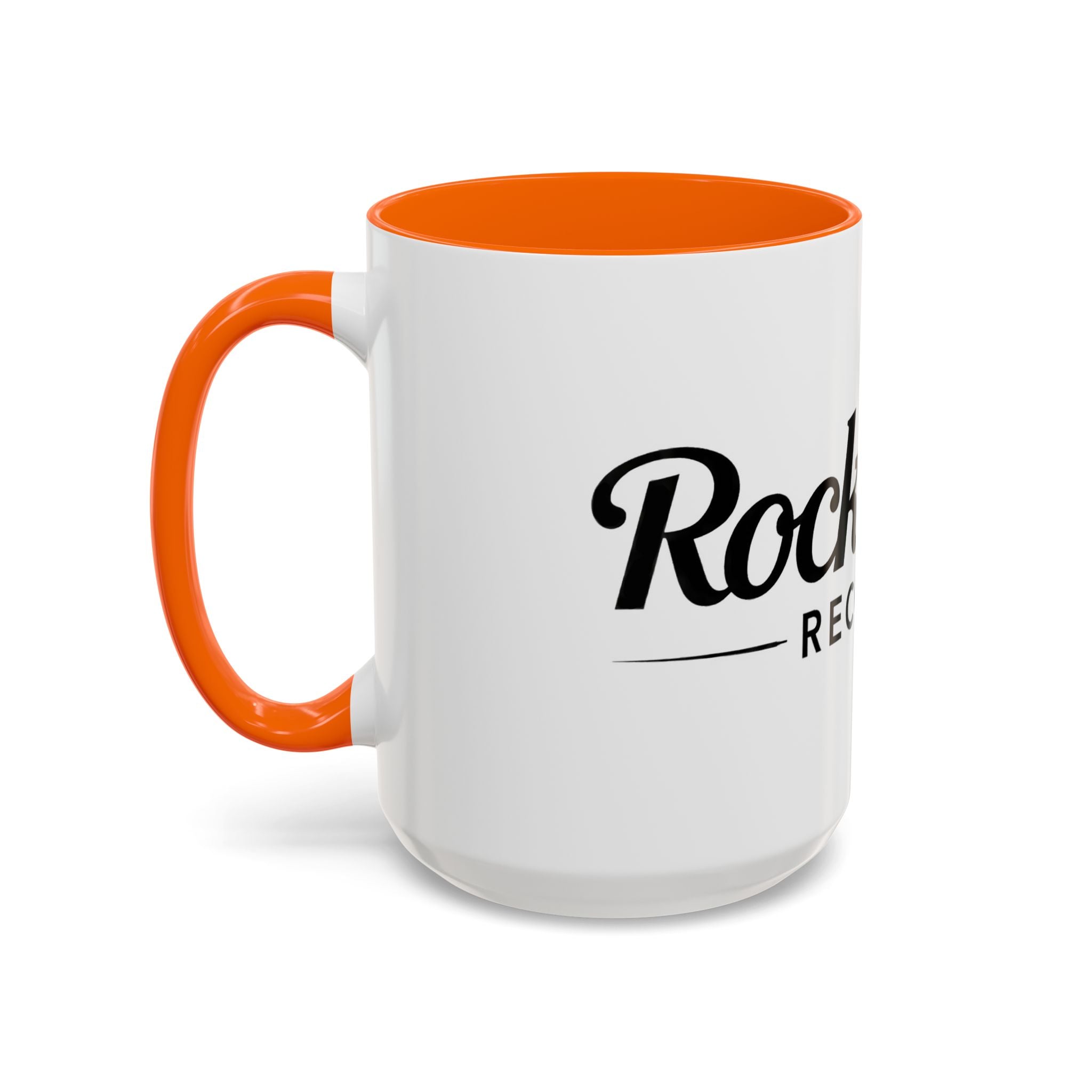 Rock n' Roll Records - Accent Coffee Mug