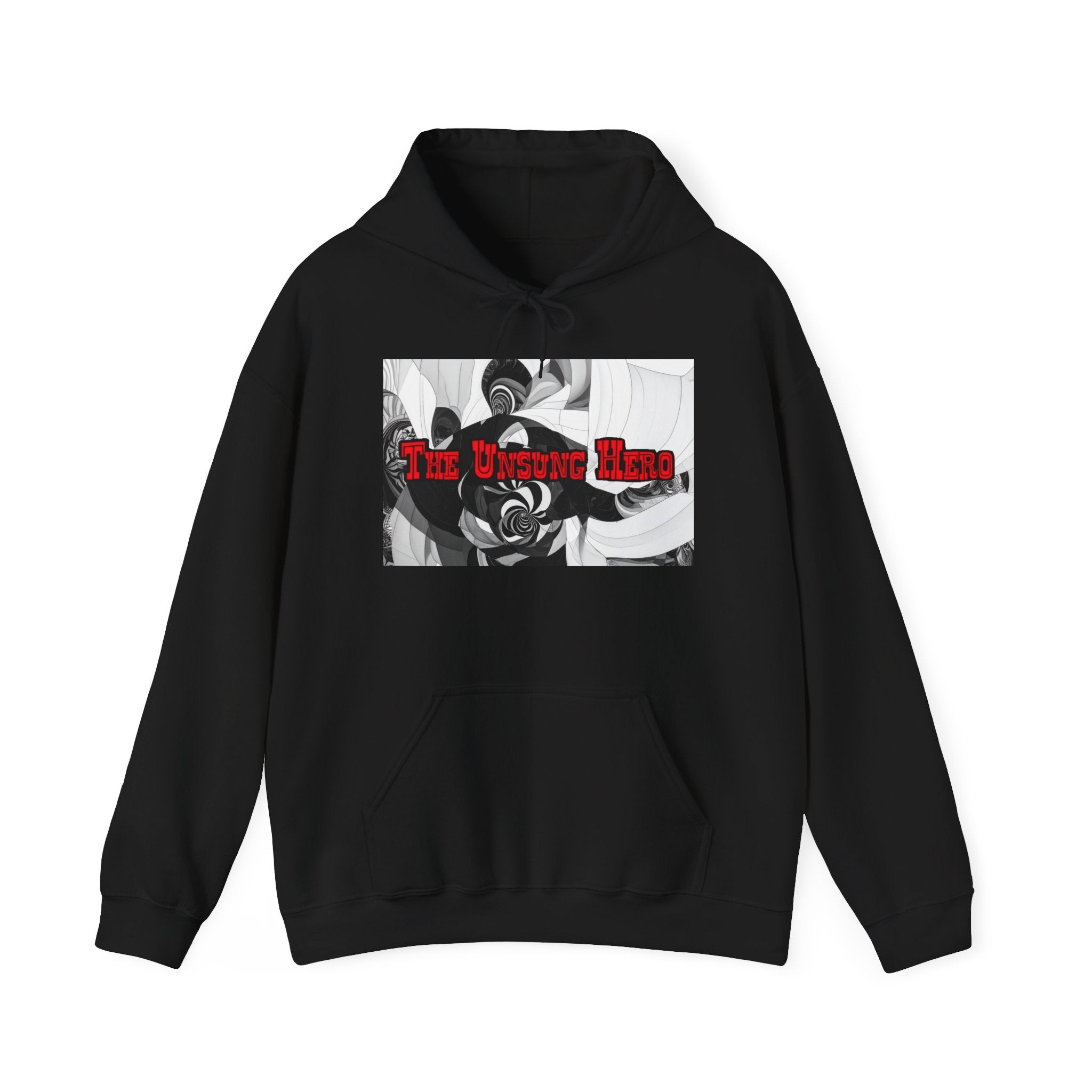 The Unsung Hero - Hooded Spiral Sweatshirt [Unisex]