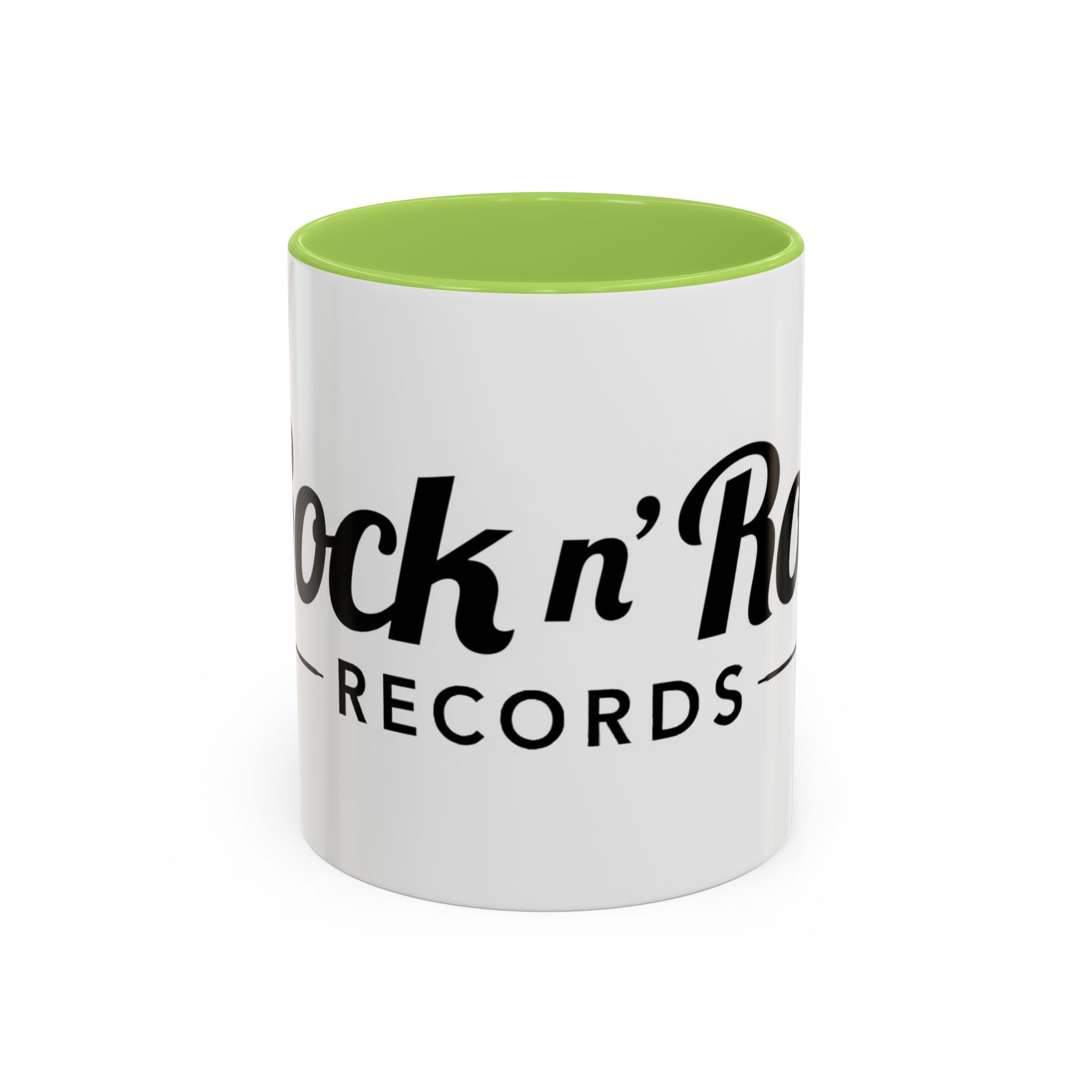 Rock n' Roll Records - Accent Coffee Mug