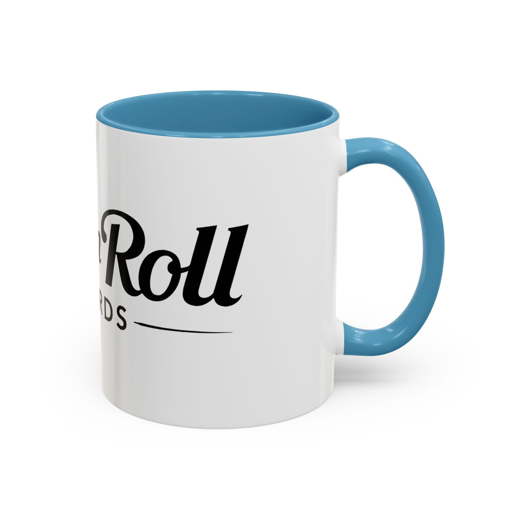 Rock n' Roll Records - Accent Coffee Mug