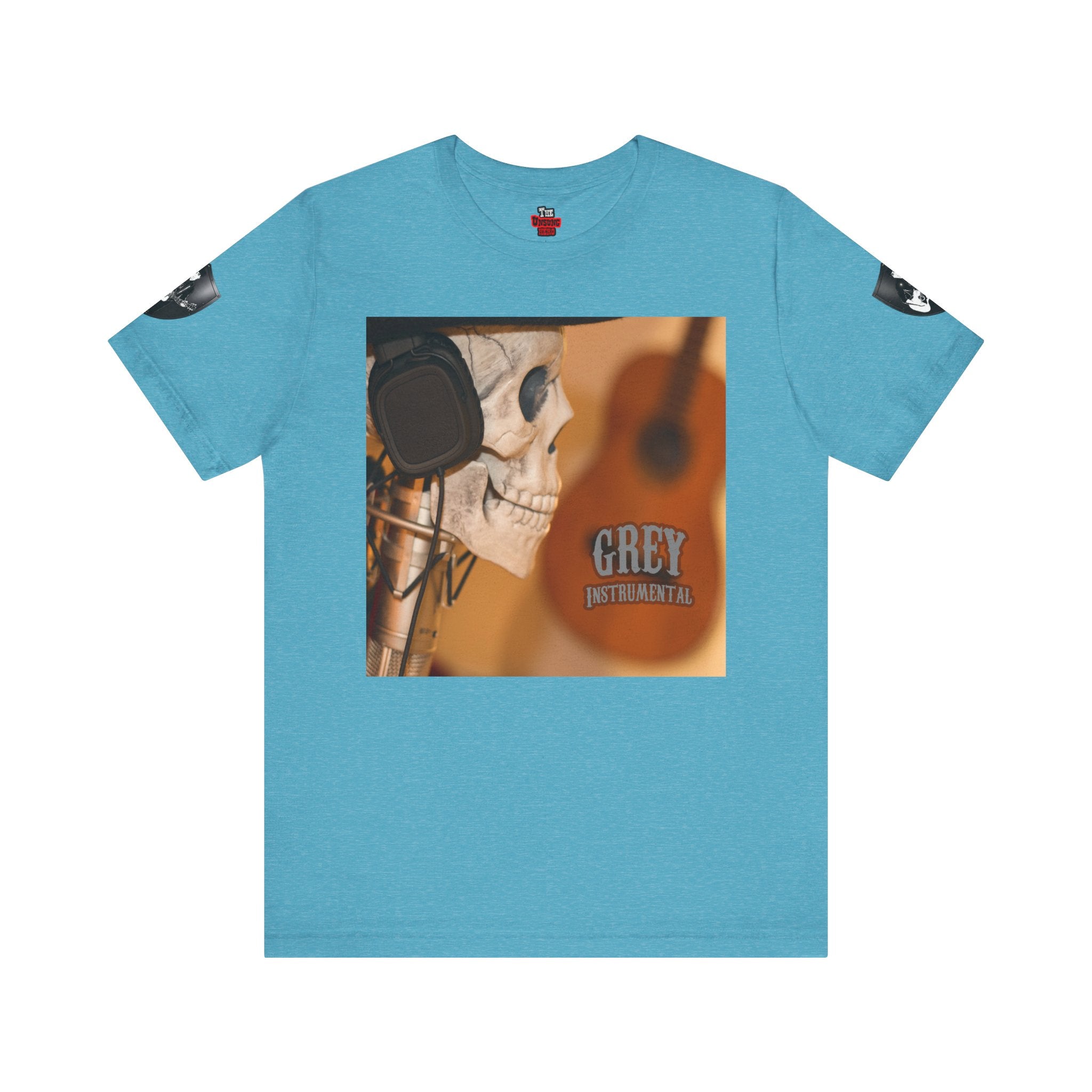 The Unsung Hero - Grey Skeleton T-Shirt [Unisex]