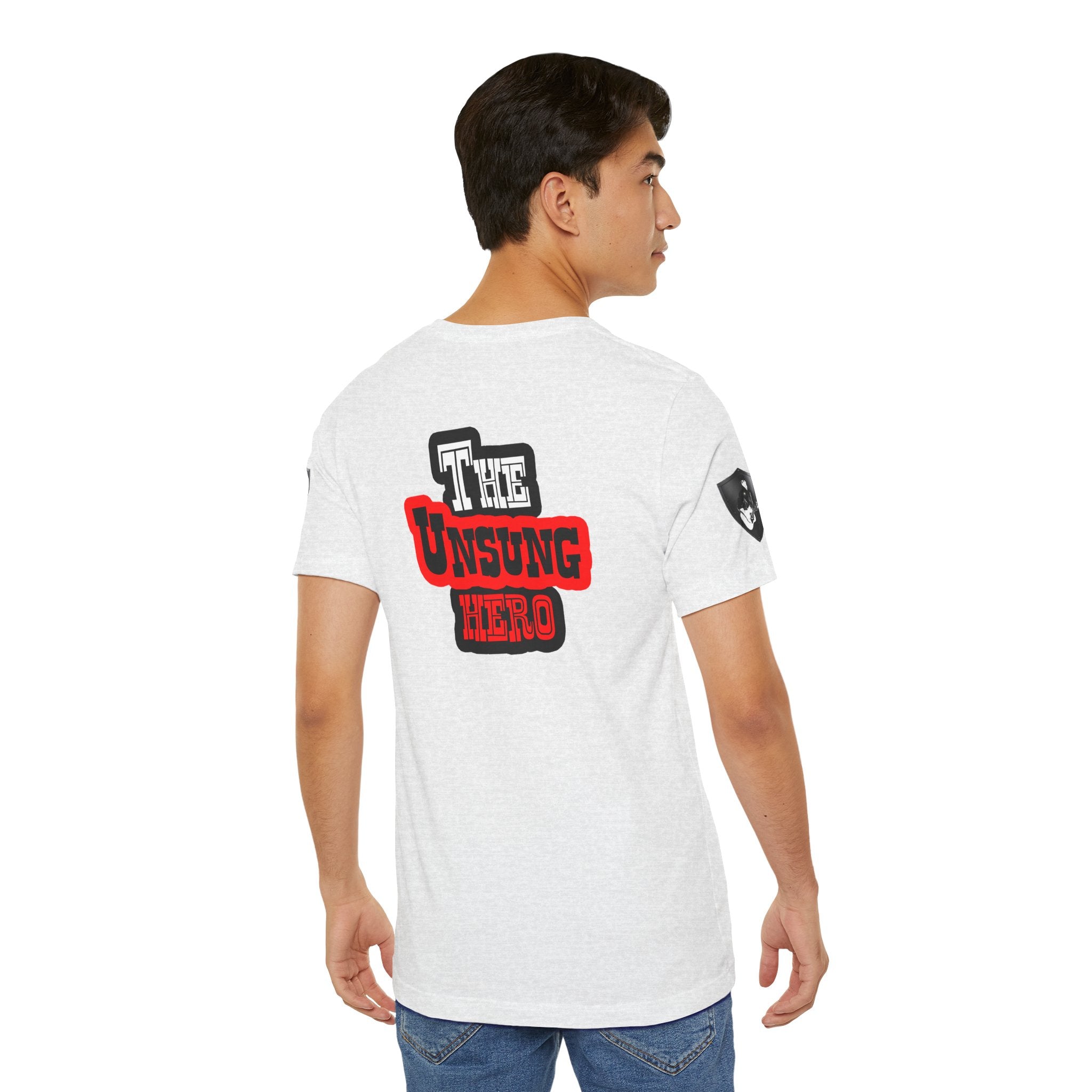 The Unsung Hero - Grey Skeleton T-Shirt [Unisex]