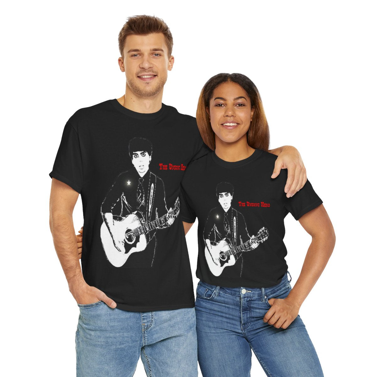 The Unsung Hero - Classic Black Concert T-Shirt [Unisex]