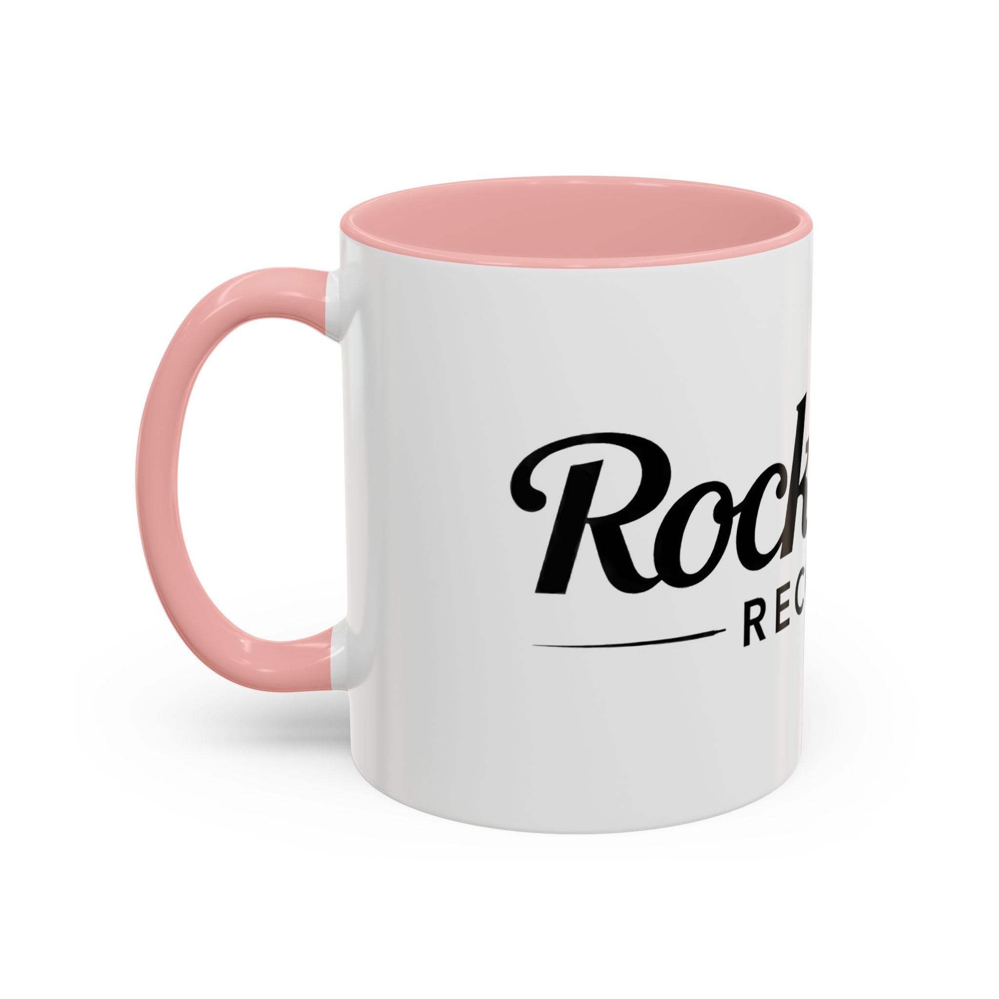 Rock n' Roll Records - Accent Coffee Mug