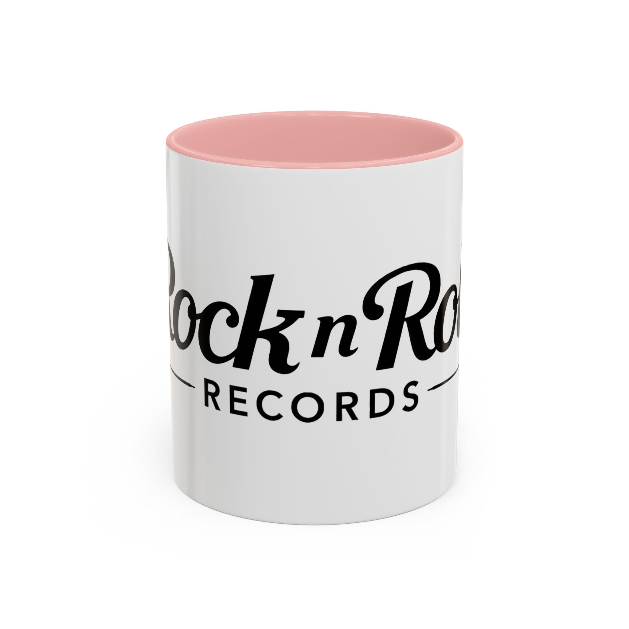 Rock n' Roll Records - Accent Coffee Mug