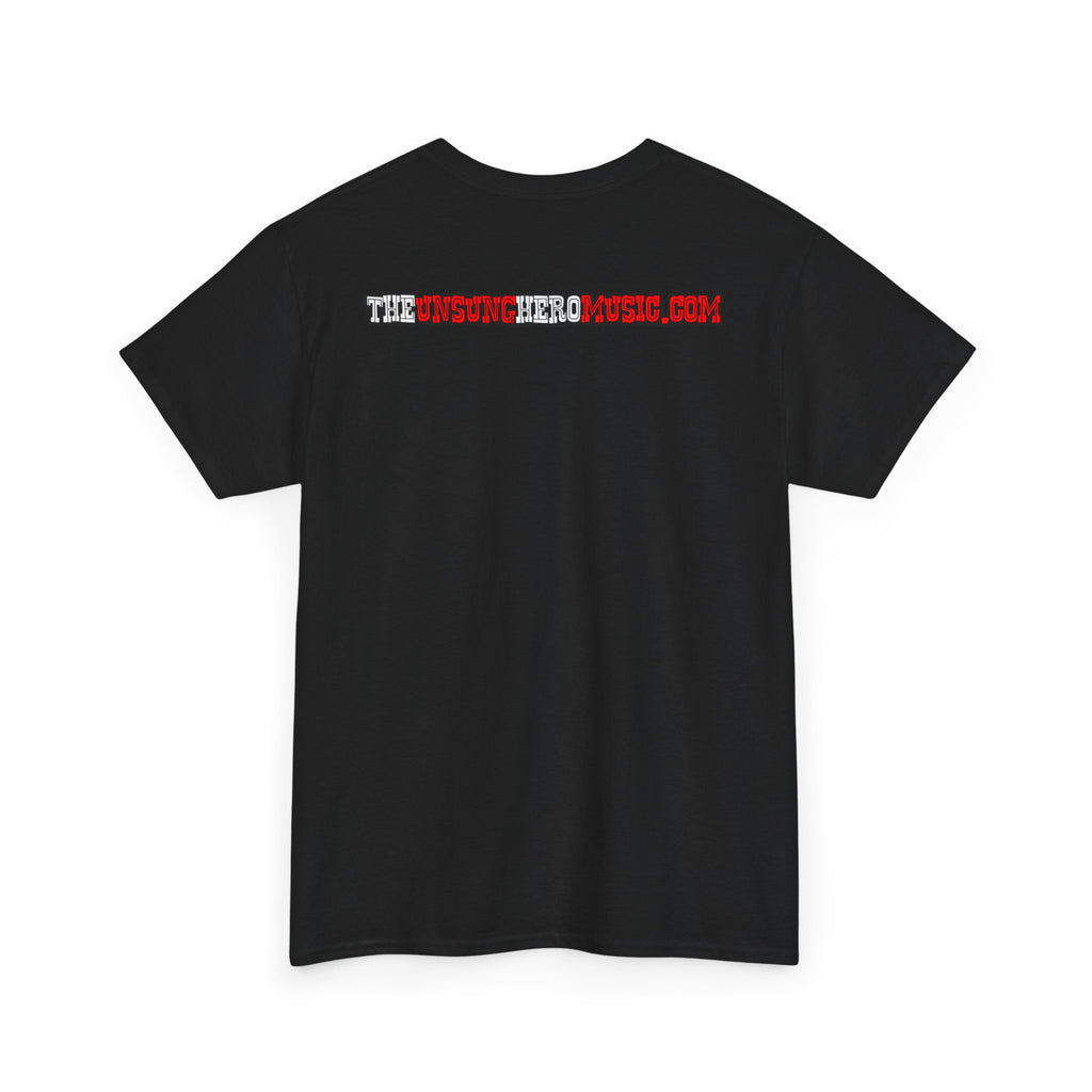 The Unsung Hero - Classic Black Concert T-Shirt [Unisex]